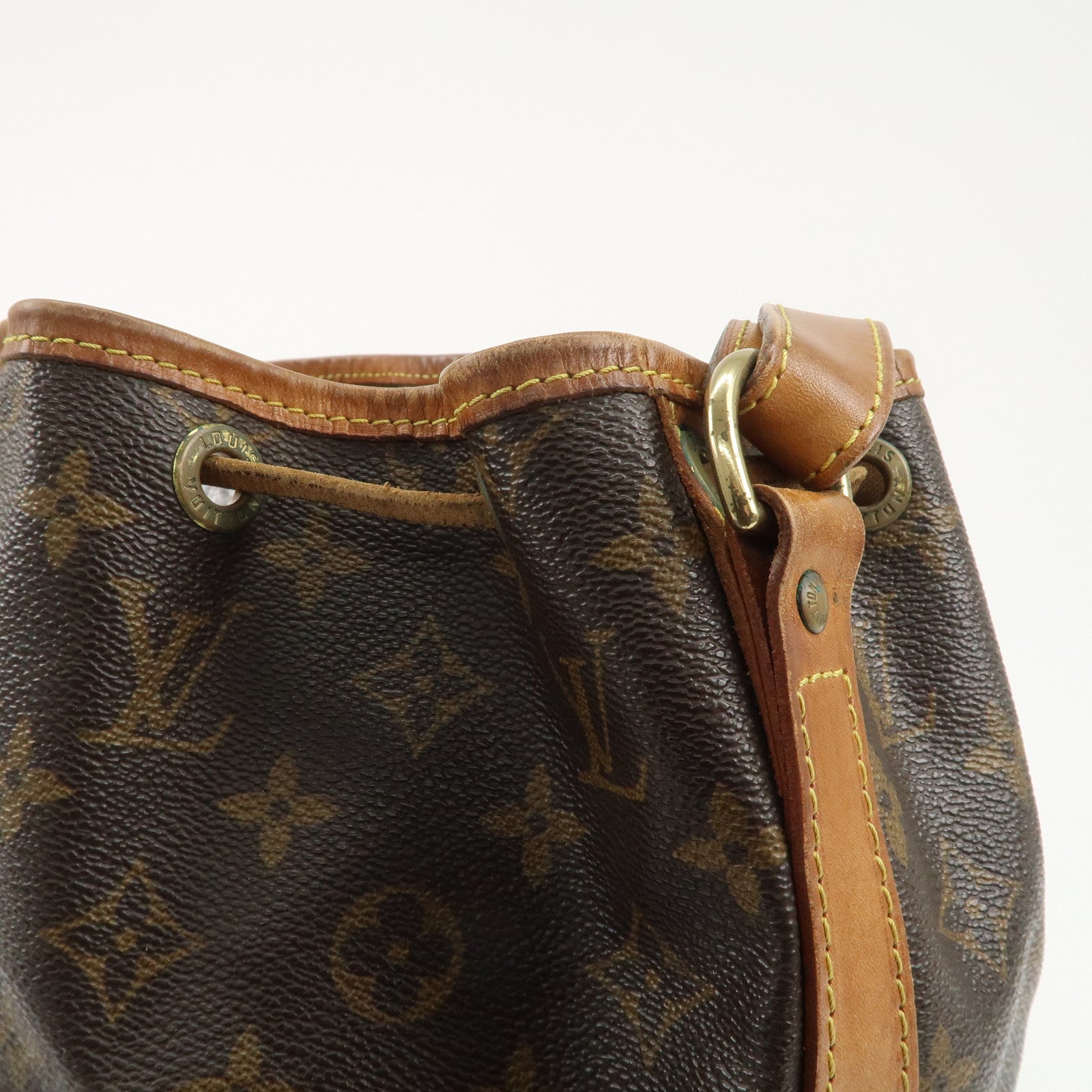 Louis Vuitton Monogram Noe Shoulder Bag Hand Bag Brown M42224