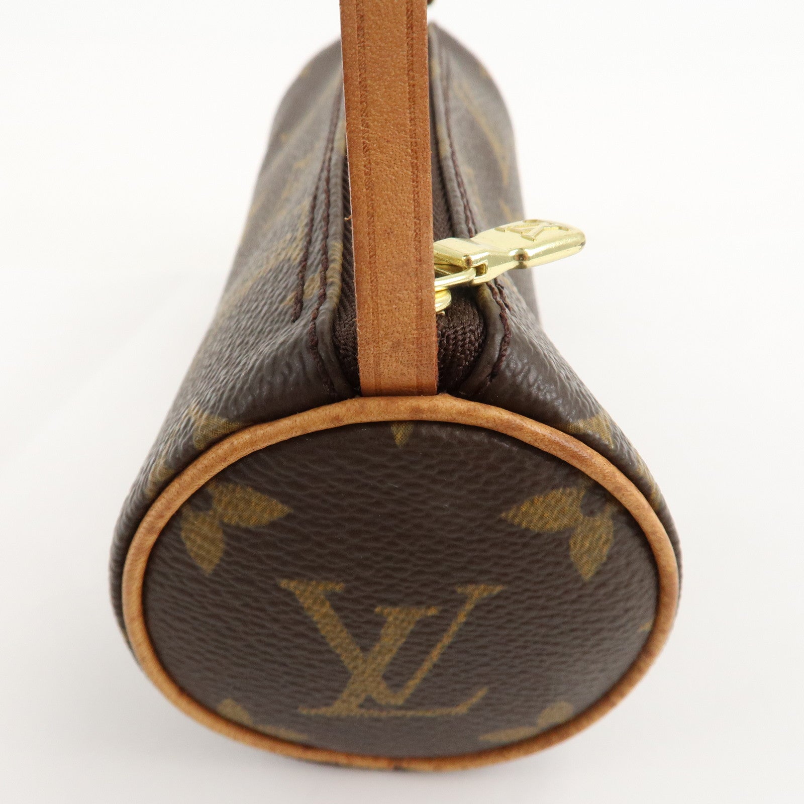 Louis Vuitton Monogram Mini Pouch for Papillon Bag Brown Used