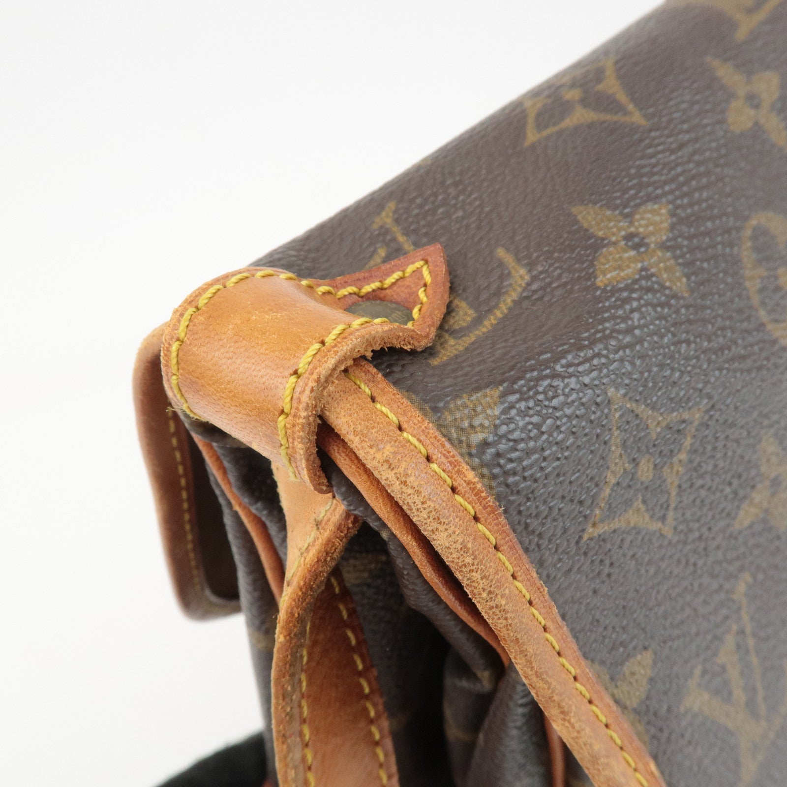 Louis Vuitton Monogram Saumur 30 Shoulder Bag Brown M42256