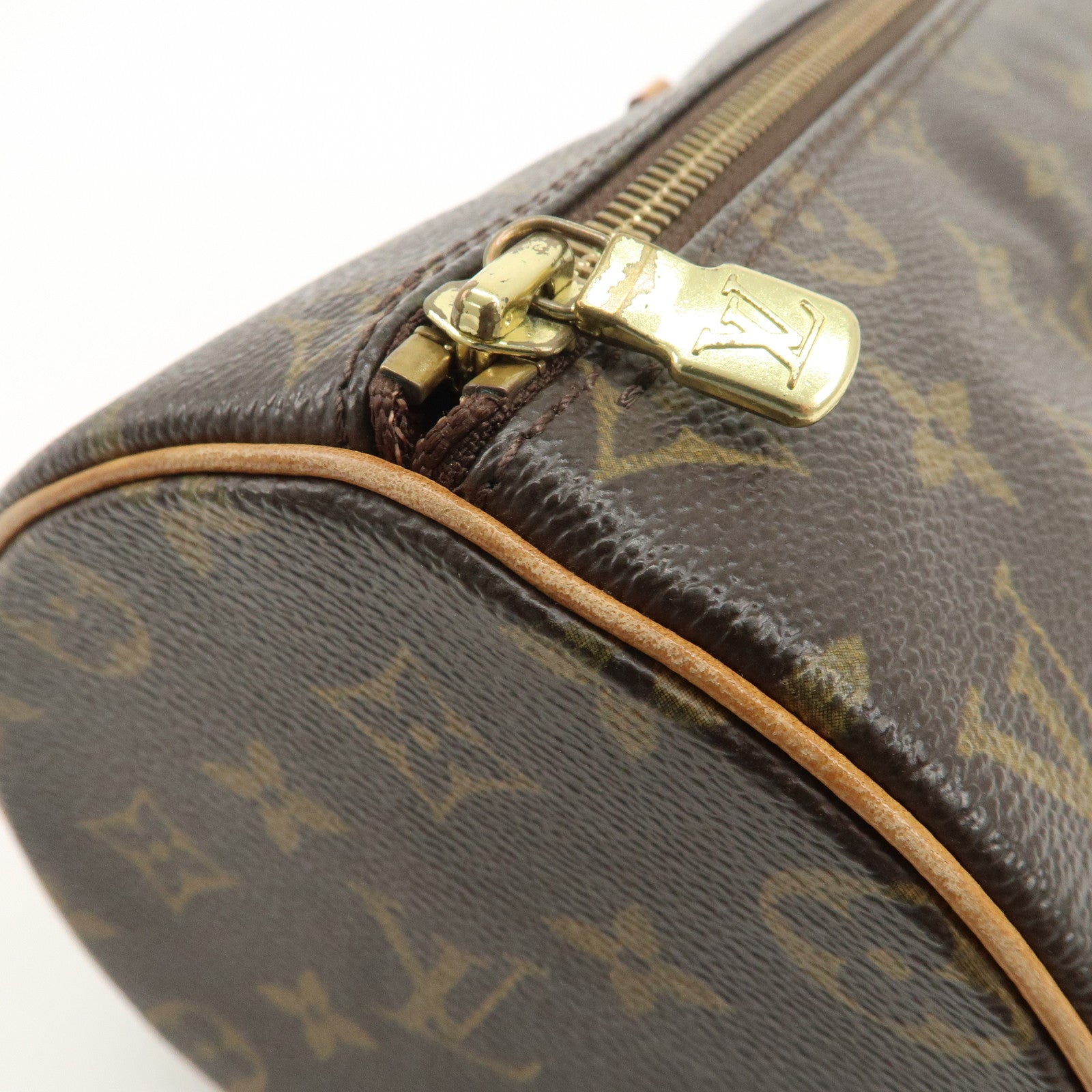 Louis Vuitton Monogram Papillon 26 Hand Bag New Style M51385 Used