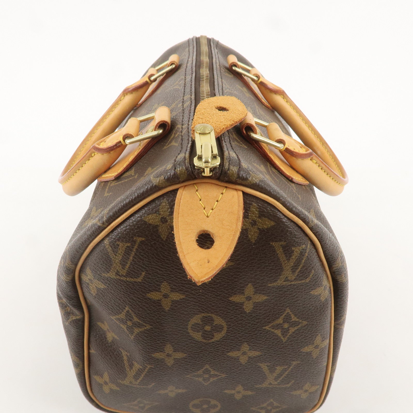 Louis Vuitton Monogram Speedy 25 Hand Bag Boston Bag M41528