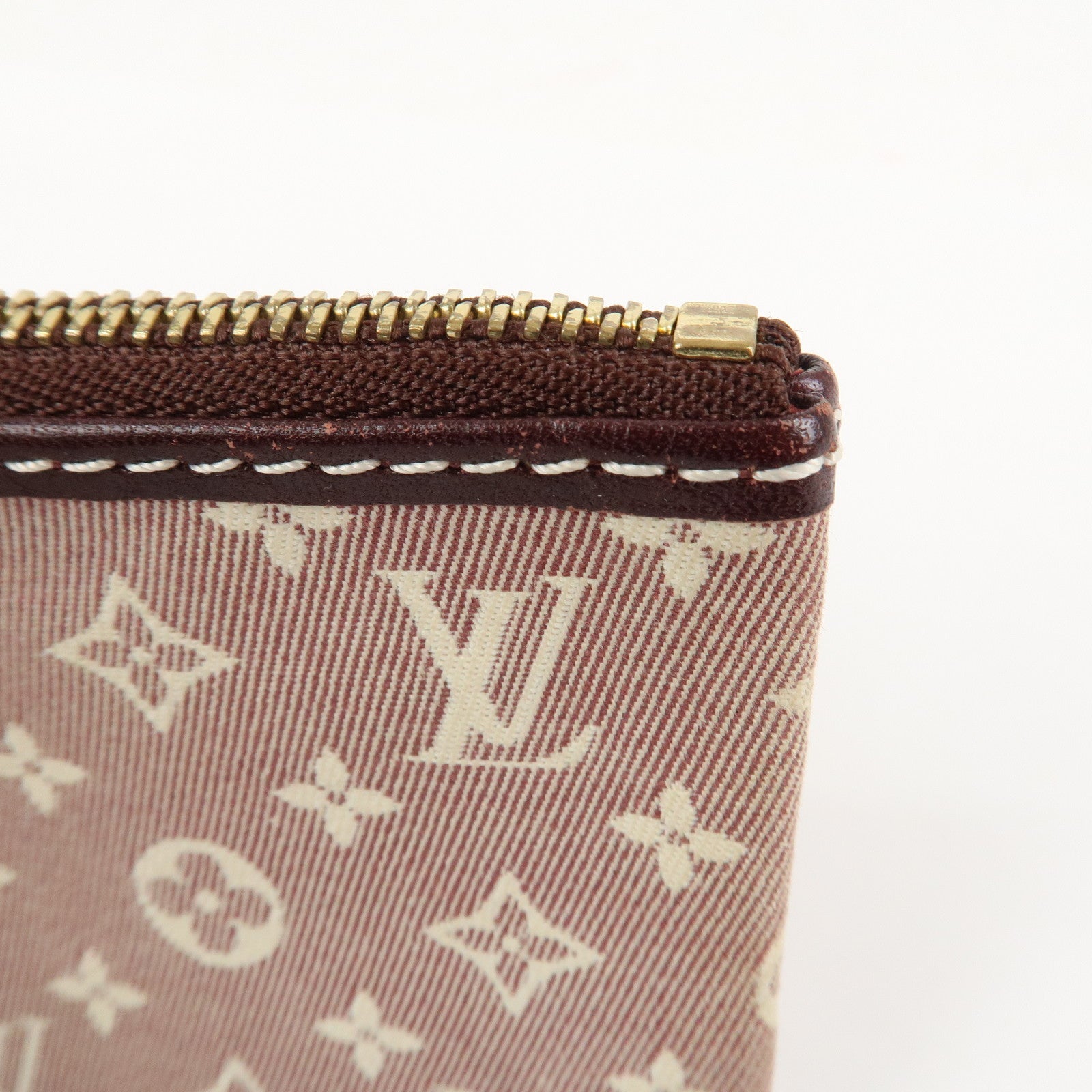 Louis Vuitton Monogram Idylle Pochette Cles Coin Case Sepia M62995