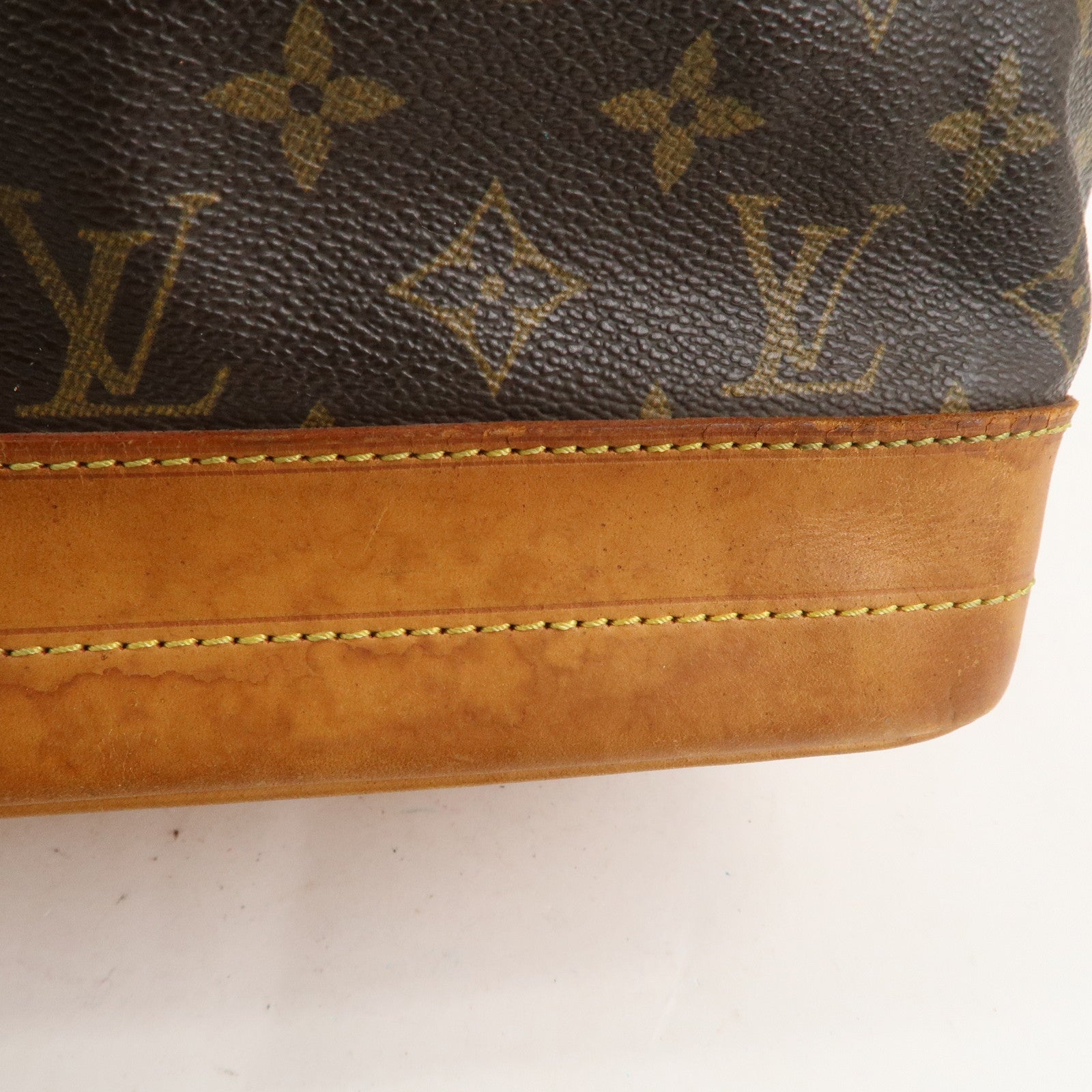 Louis Vuitton Monogram Noe Shoulder Bag Hand Bag Brown M42224