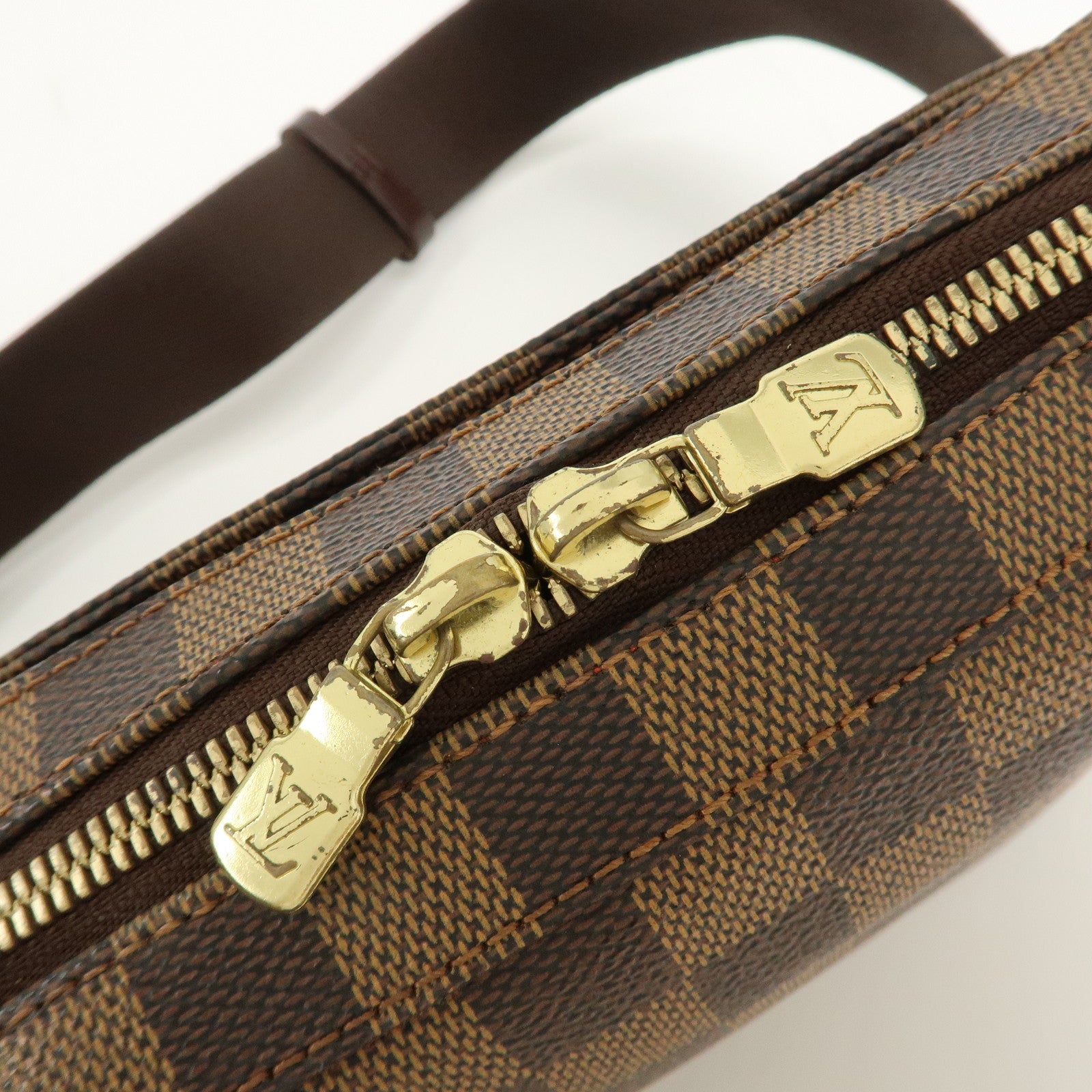 Louis Vuitton Damier Geronimos Body Bag Waist Bag N51994 Used