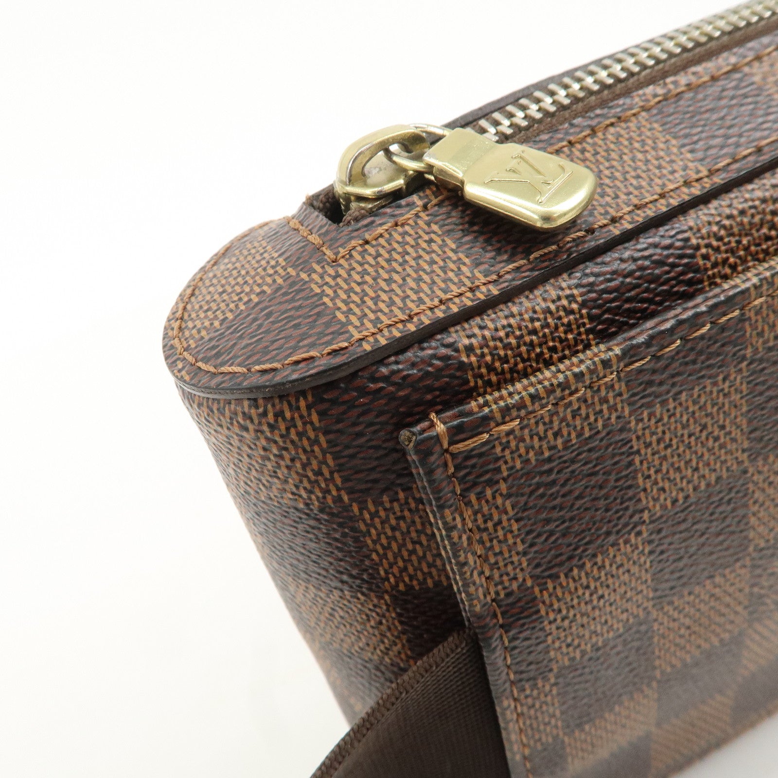 Louis Vuitton Damier Geronimos Body Bag Waist Bag Brown N51944