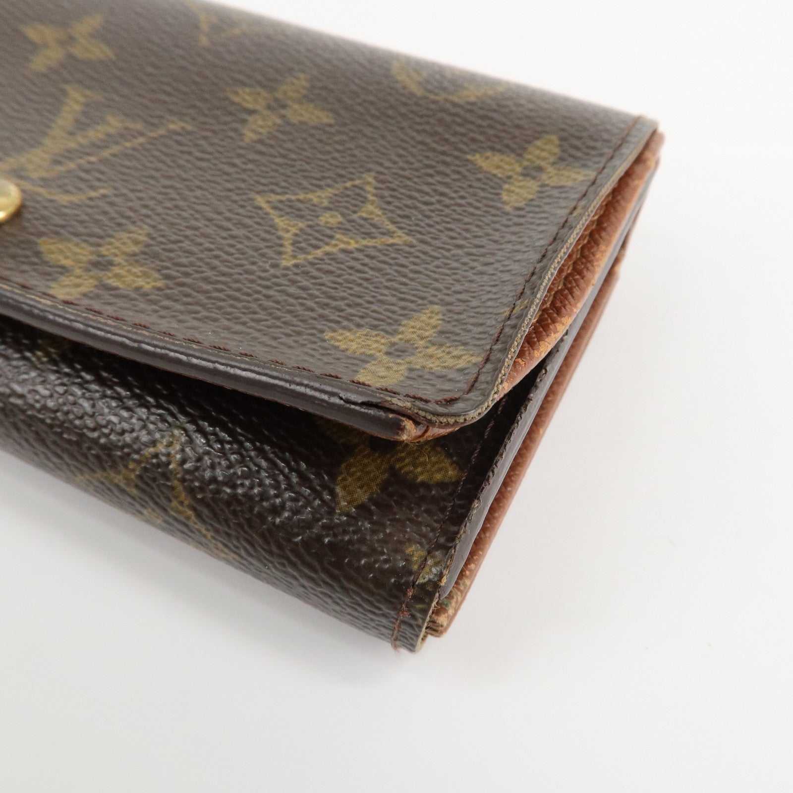 Louis Vuitton Monogram Set of 2 Wallet M61730 Used