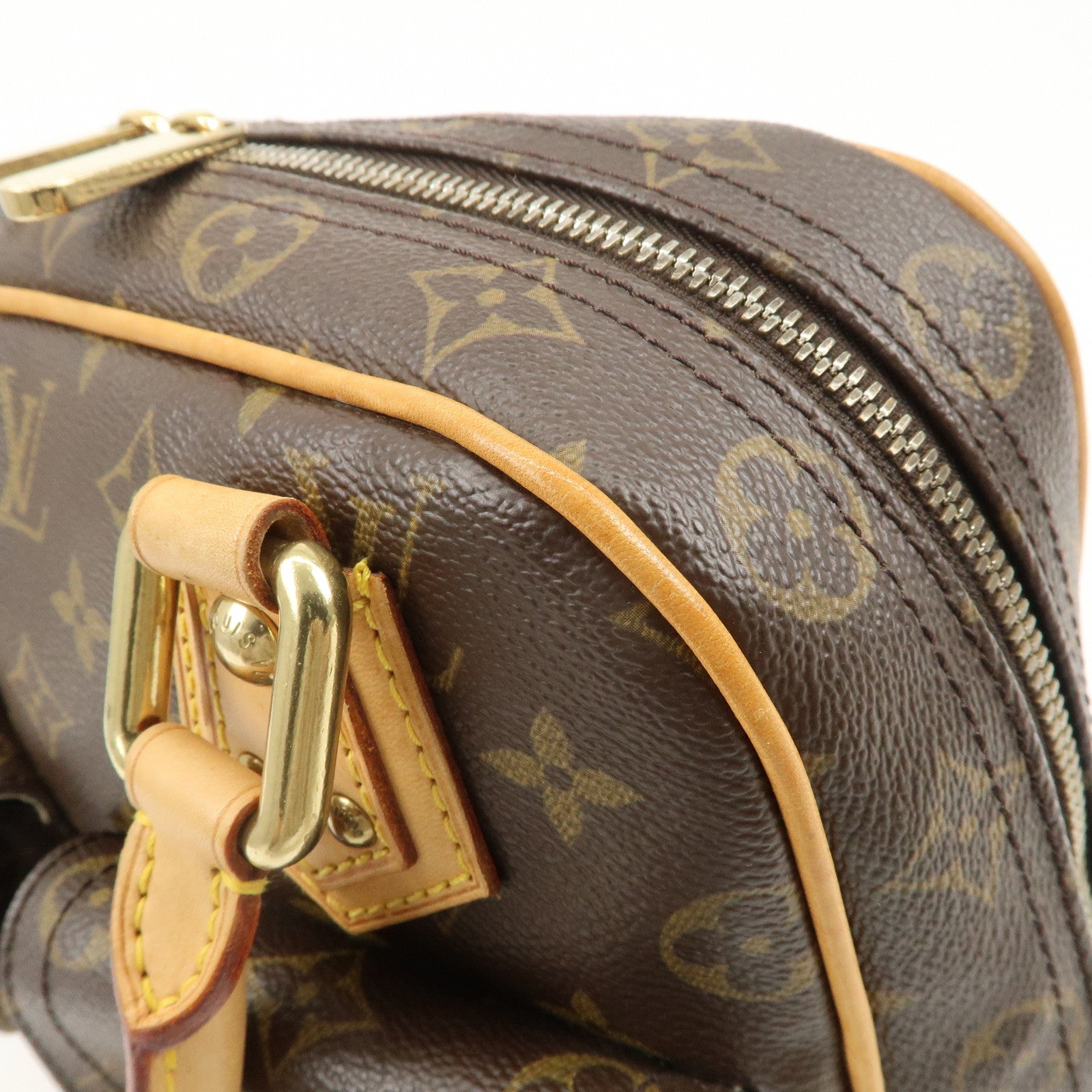 Louis Vuitton Monogram Manhattan PM Hand Bag M40026 Used