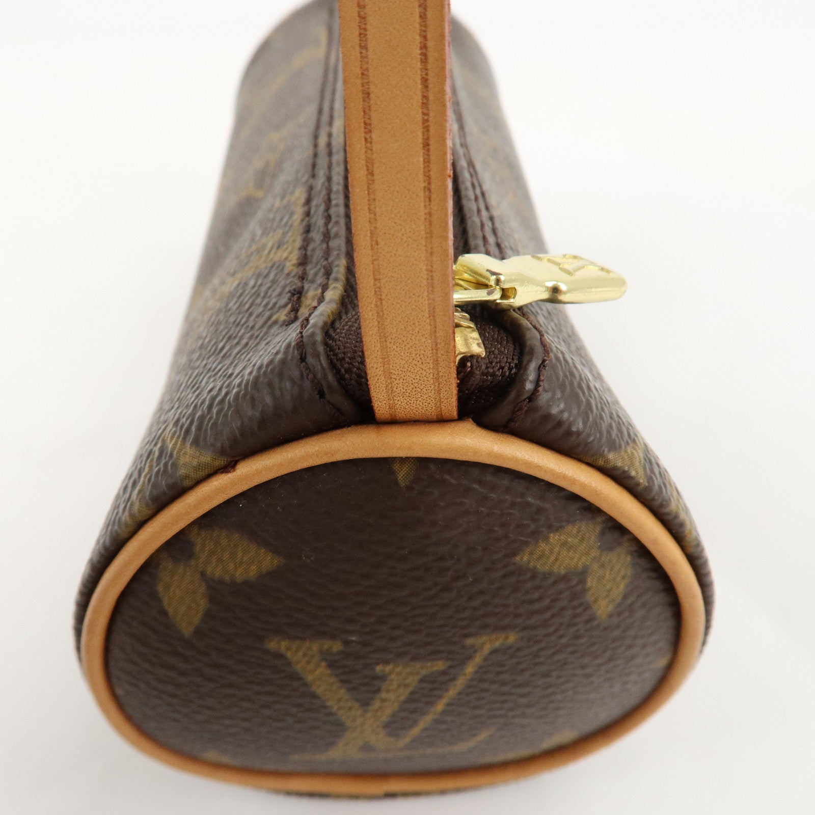 Louis Vuitton Monogram Mini Pouch for Papillon Bag Brown Used