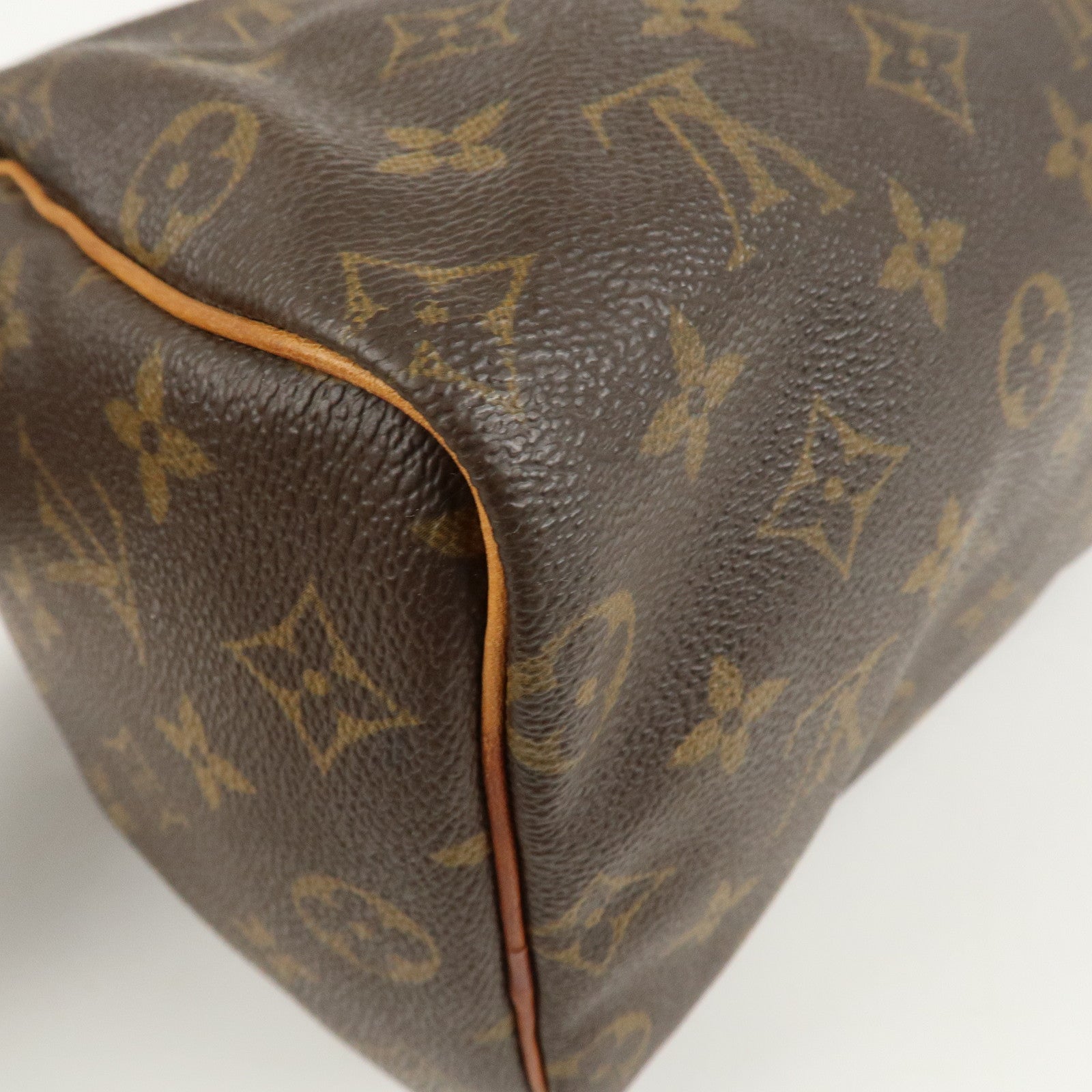 Louis Vuitton Monogram Speedy 25 Hand Bag Boston Bag M41528 Used