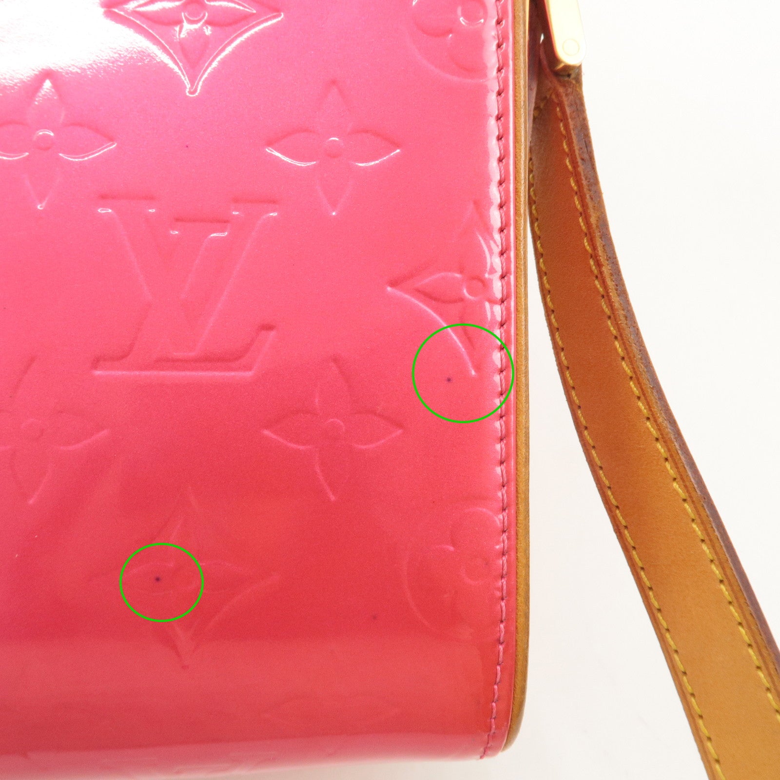 Louis Vuitton Monogram Vernis Sullivan Vertical Fuchsia M91259