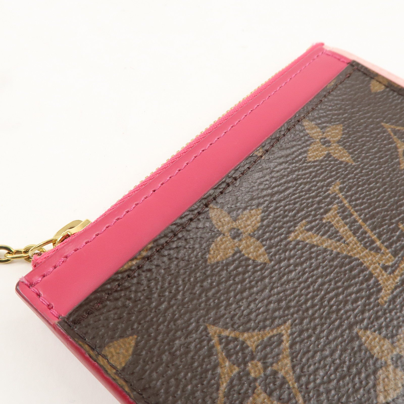 Louis Vuitton Monogram Porte Carte Zip Coin Case M67494