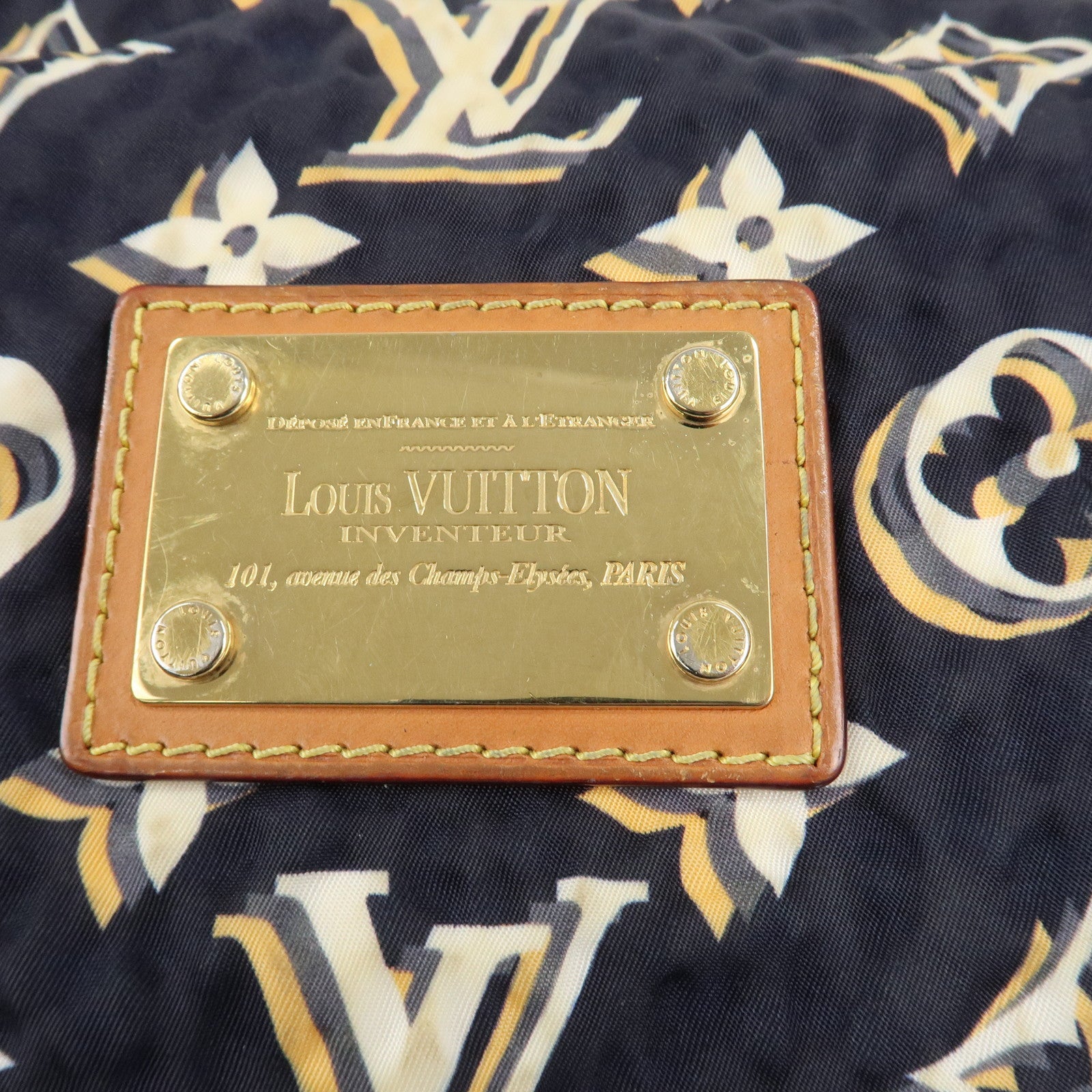 Louis Vuitton Cruise Line Marine Bulle PM Shoulder Bag Navy M40238