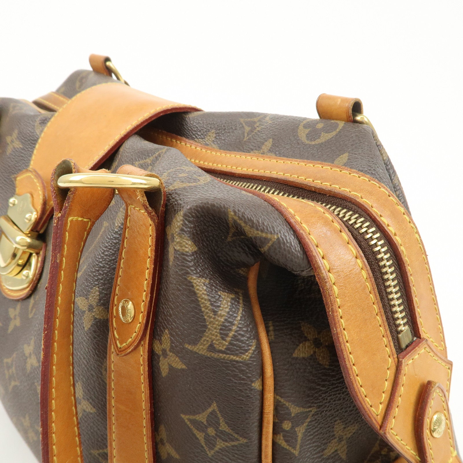 Louis Vuitton Monogram Stresa PM Shoulder Bag M51186 Used