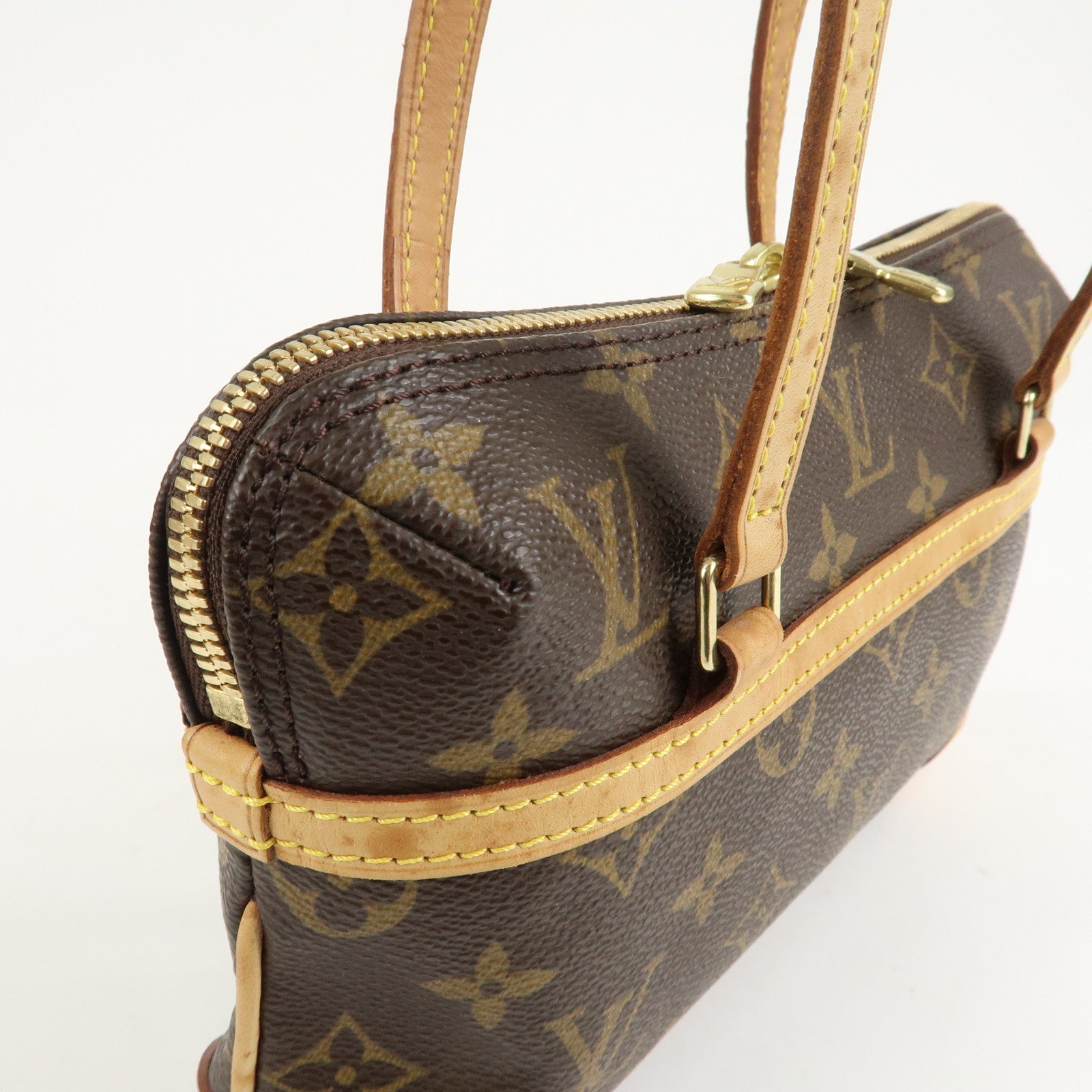 Louis Vuitton Monogram Mini Coussin Shoulder Bag Purse M51143 Used