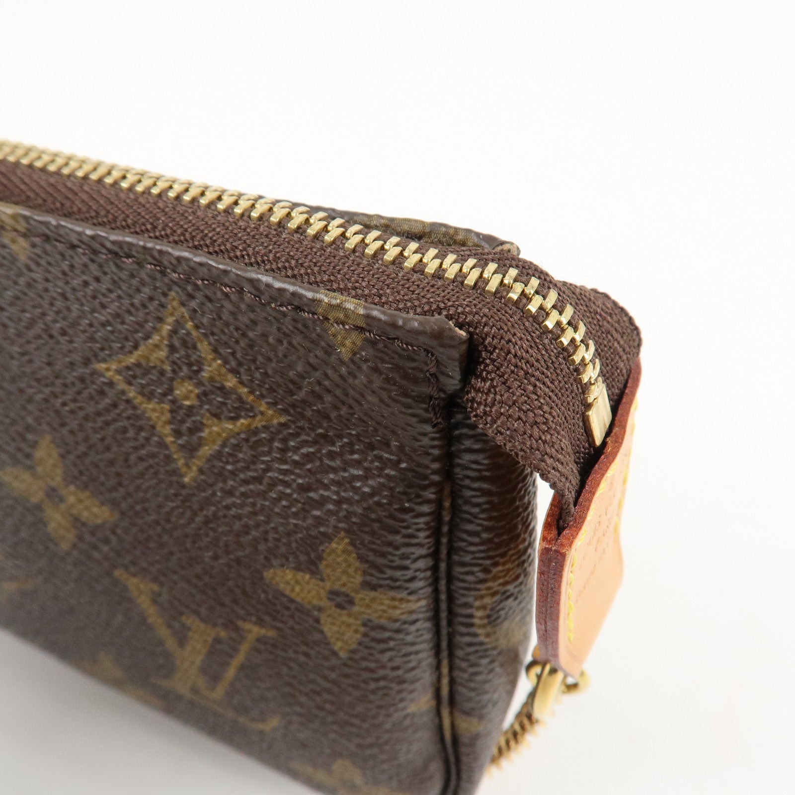 Louis Vuitton Monogram Mini Pochette Accessoires Pouch M58009