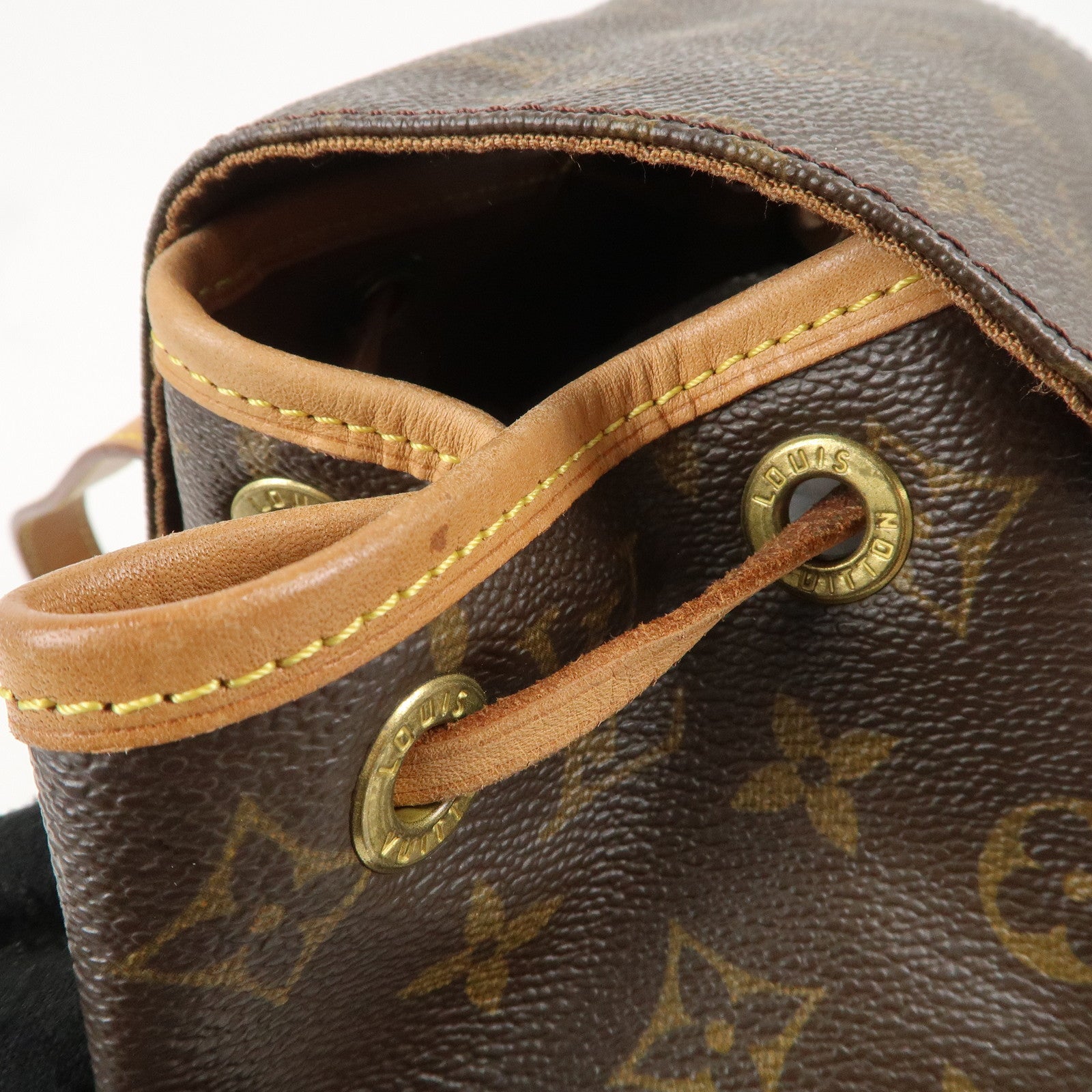 Louis Vuitton Monogram Montsouris MM Back Pack Bag M51136