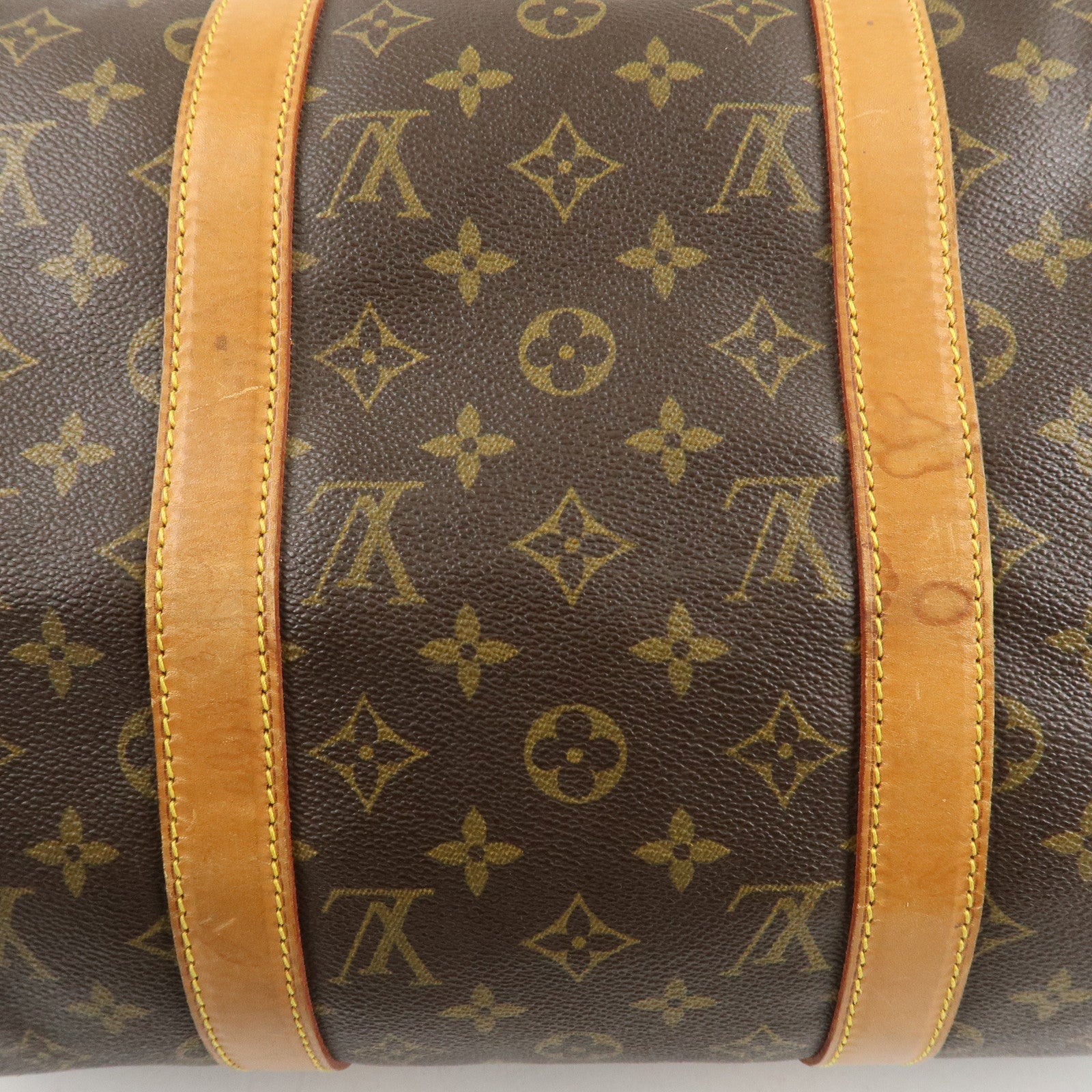 Louis Vuitton Monogram Keep All Bandouliere 50 Boston Bag M41416 Used