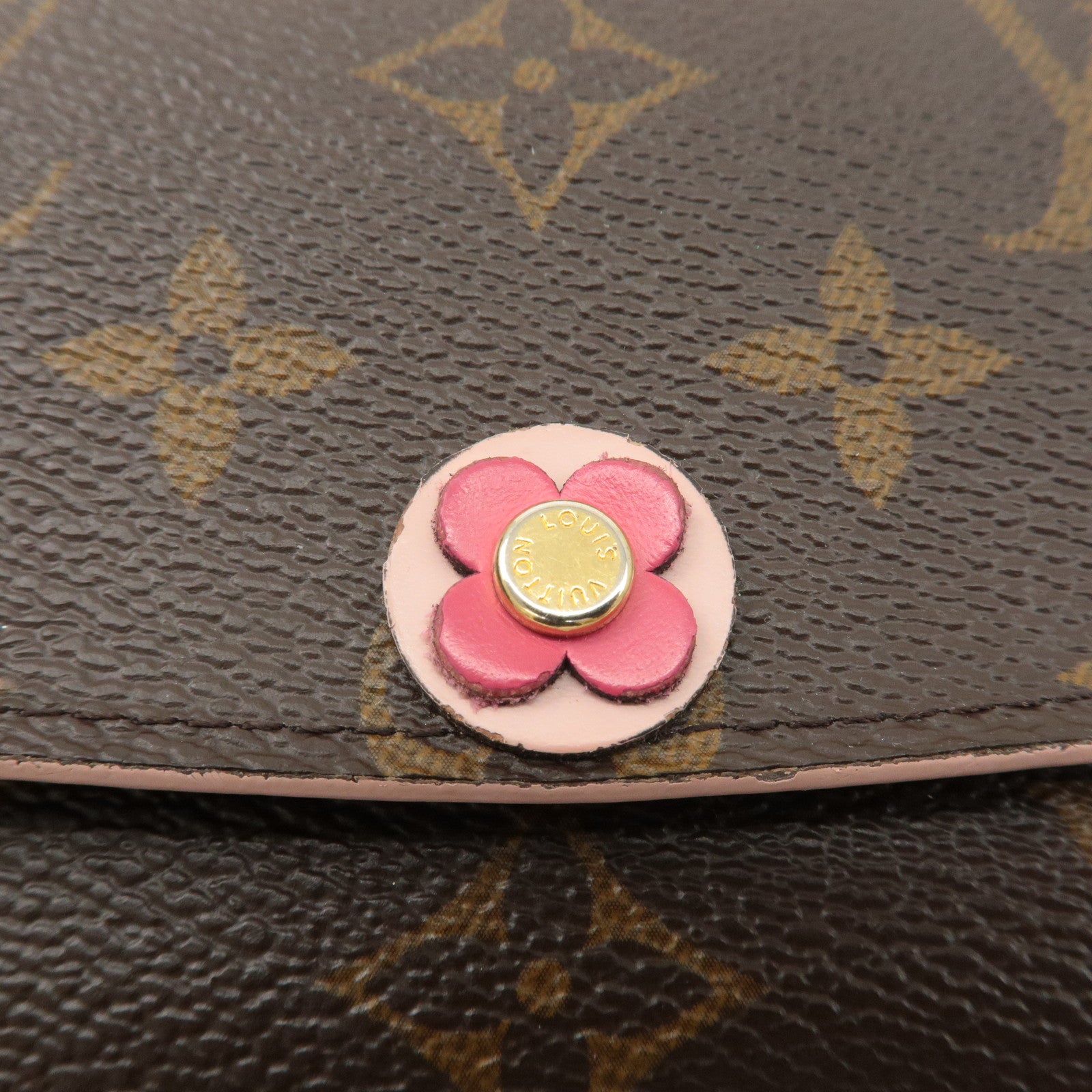 Louis Vuitton Monogram Portefeuille Emily Flower M68313