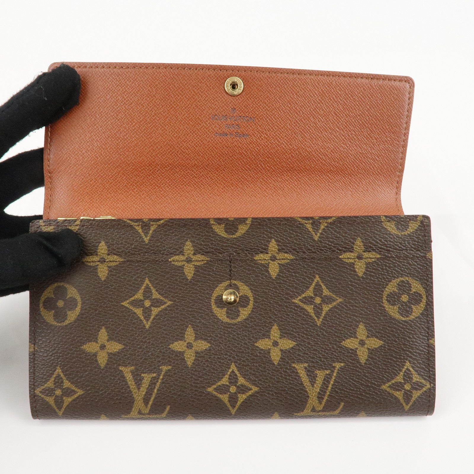 Louis Vuitton Monogram Pochette Porte Monnaie Credit M61725 Used