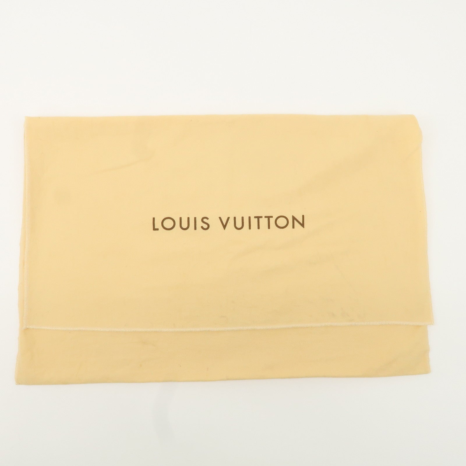 Louis Vuitton Set of 10 Dust Bag Storage Bag Beige Used