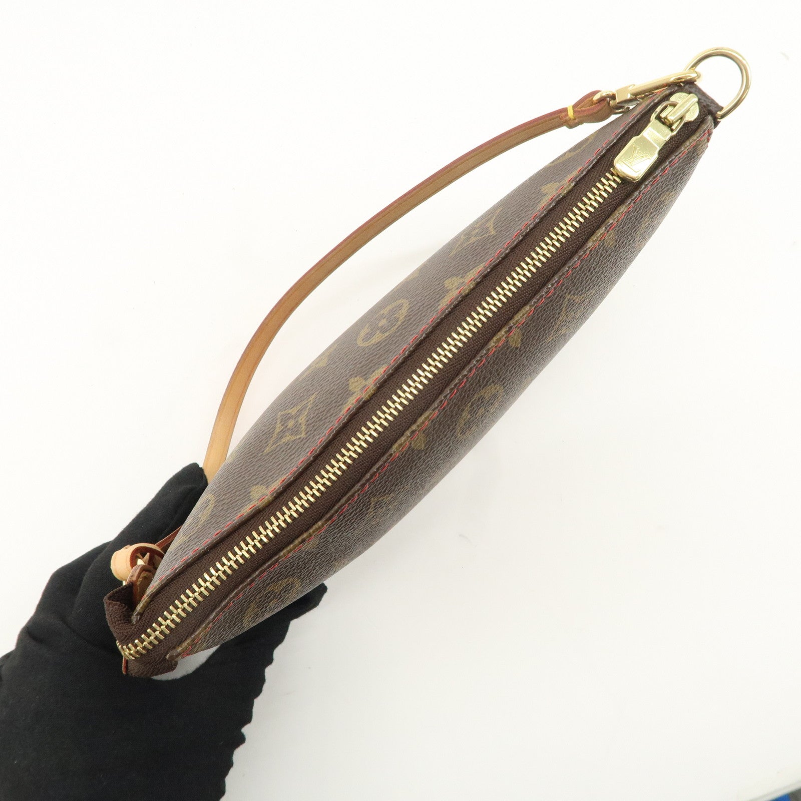 Louis Vuitton Cherry Pochette Accessoires Pouch Brown M95008 Used