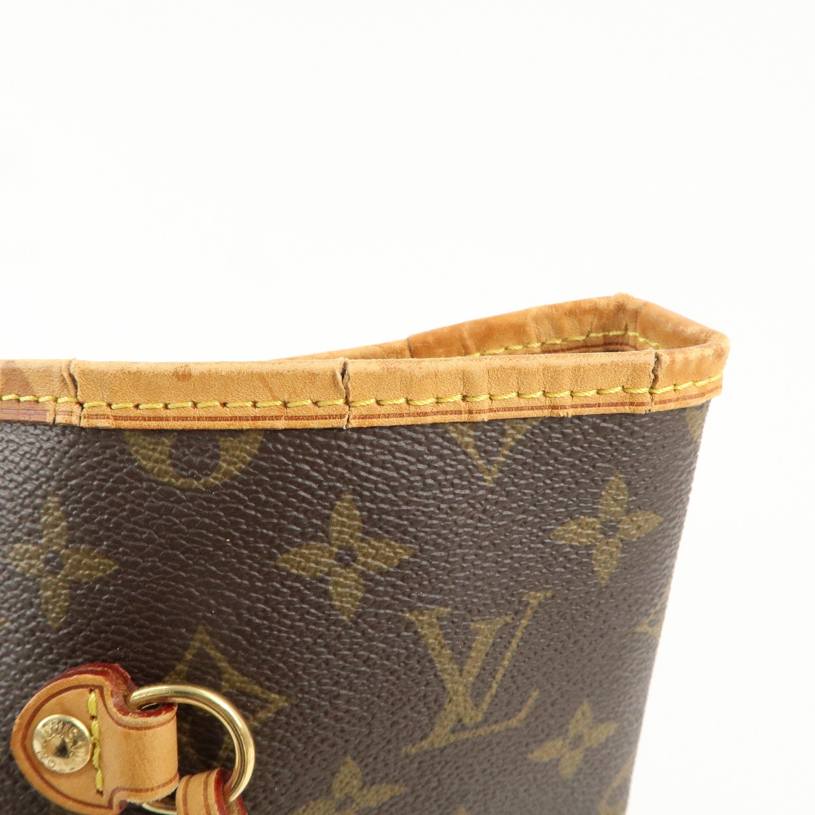 Louis Vuitton Monogram Neverfull GM Tote Bag Brown M40157