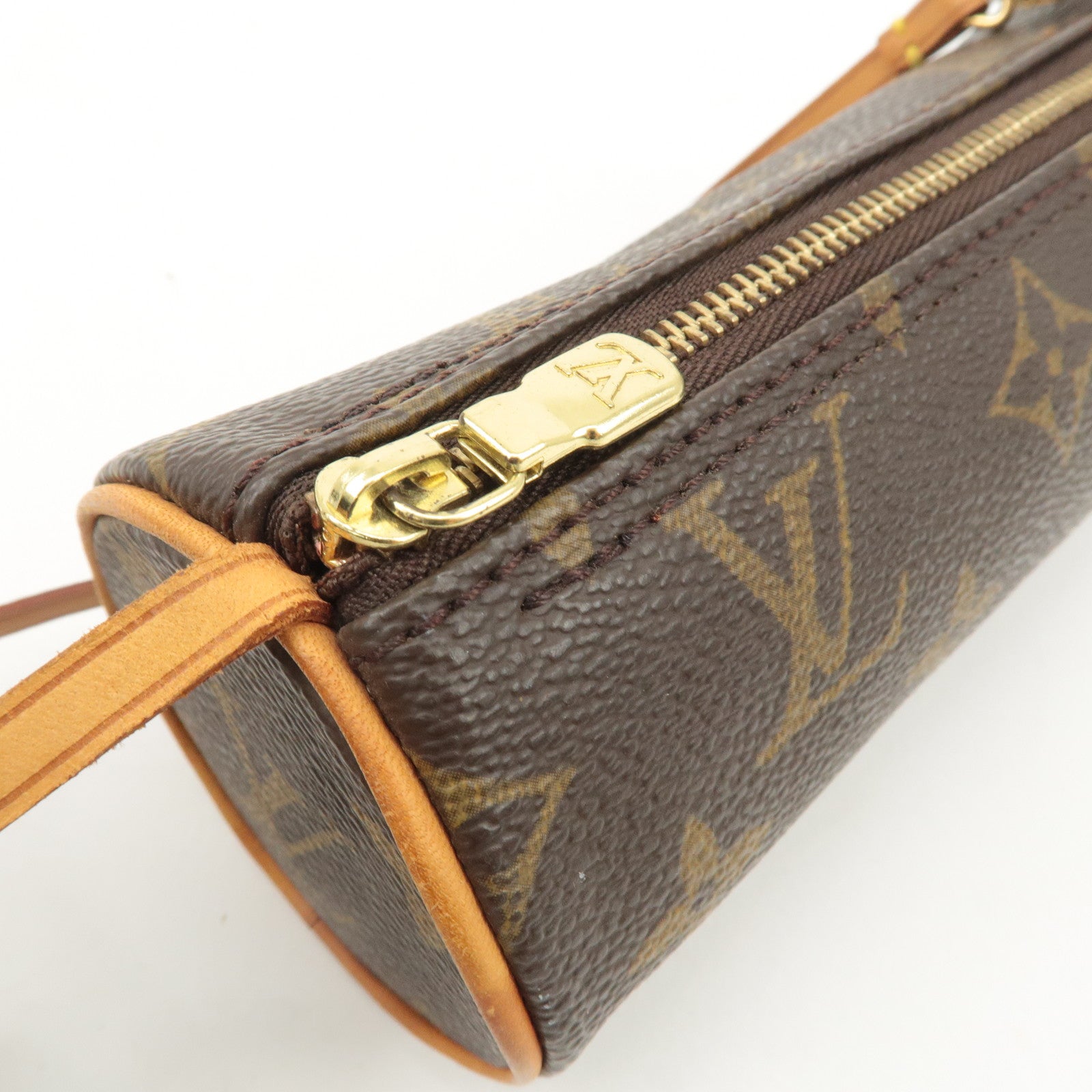 Louis Vuitton Monogram Mini Pouch for Papillon Bag Brown Used