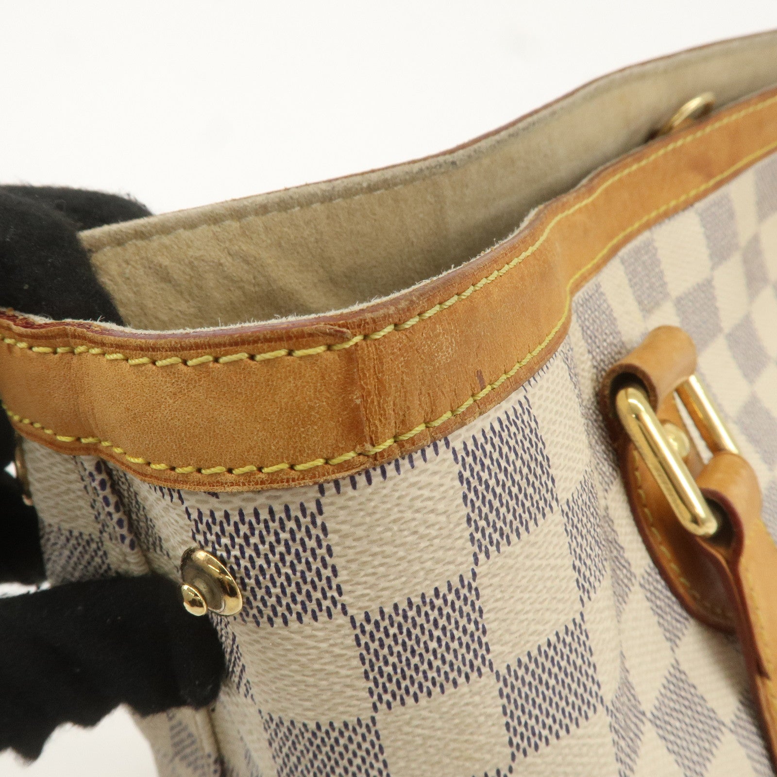 Louis Vuitton Damier Azur Hampstead PM Hand Bag N51207