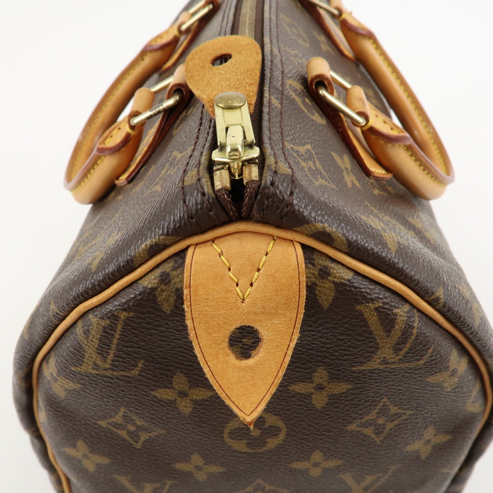 Louis Vuitton Monogram Speedy 30 Hand Bag Boston Bag M41526 Used