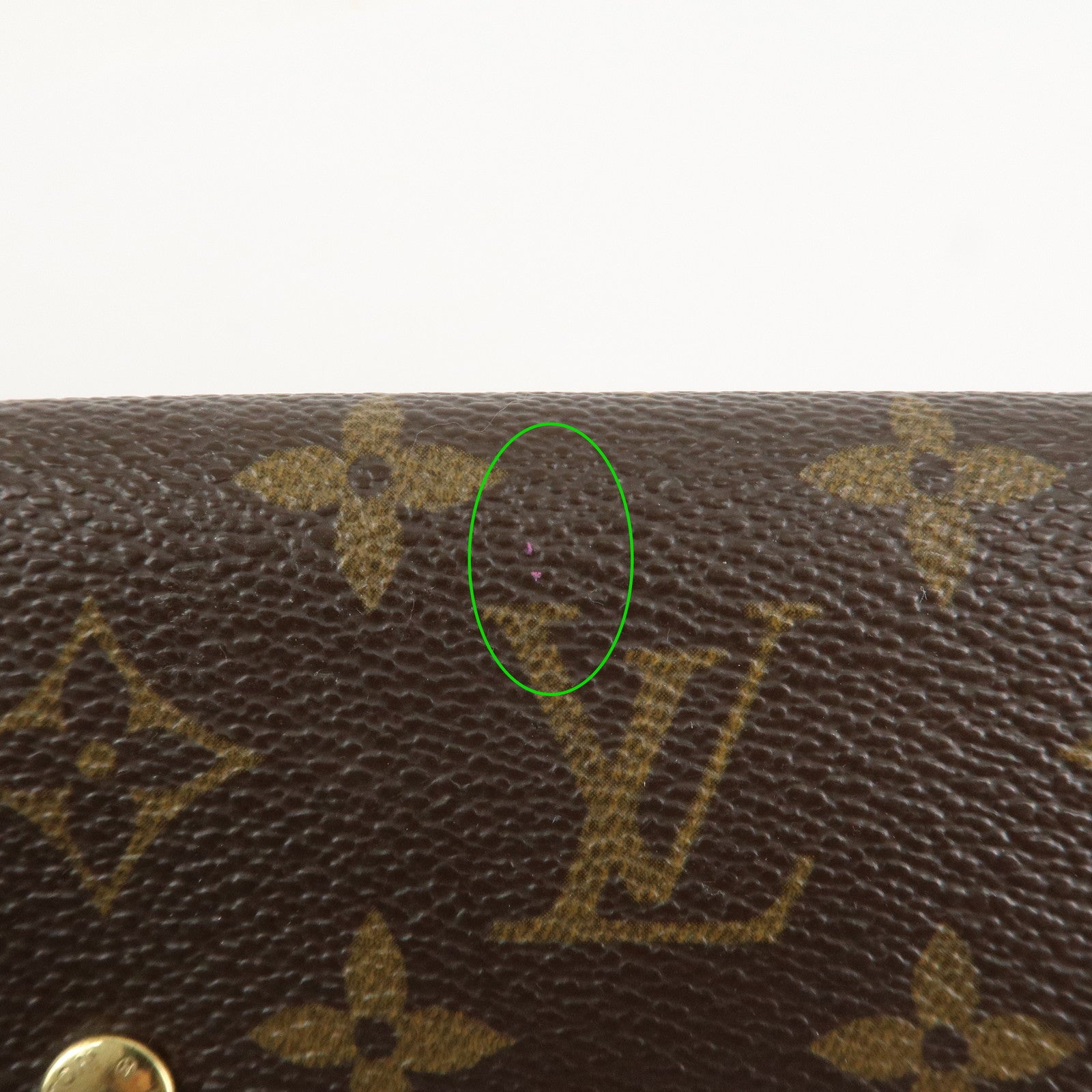 Louis Vuitton Monogram Pochette Porte Monnaie Credit M61725 Used