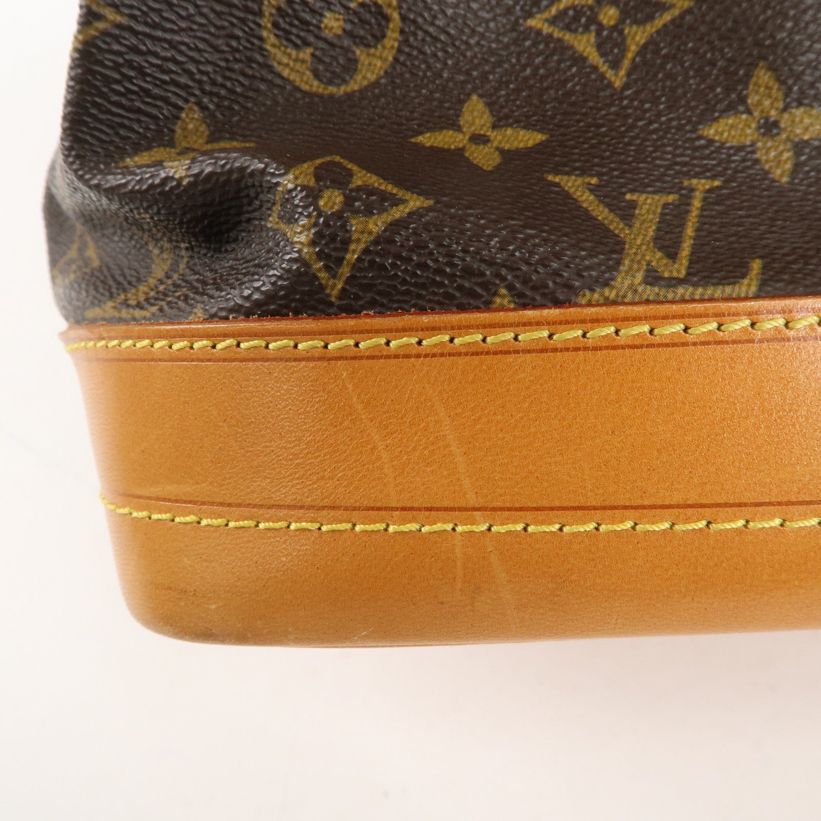 Louis Vuitton Monogram Noe Shoulder Bag Hand Bag Brown M42224