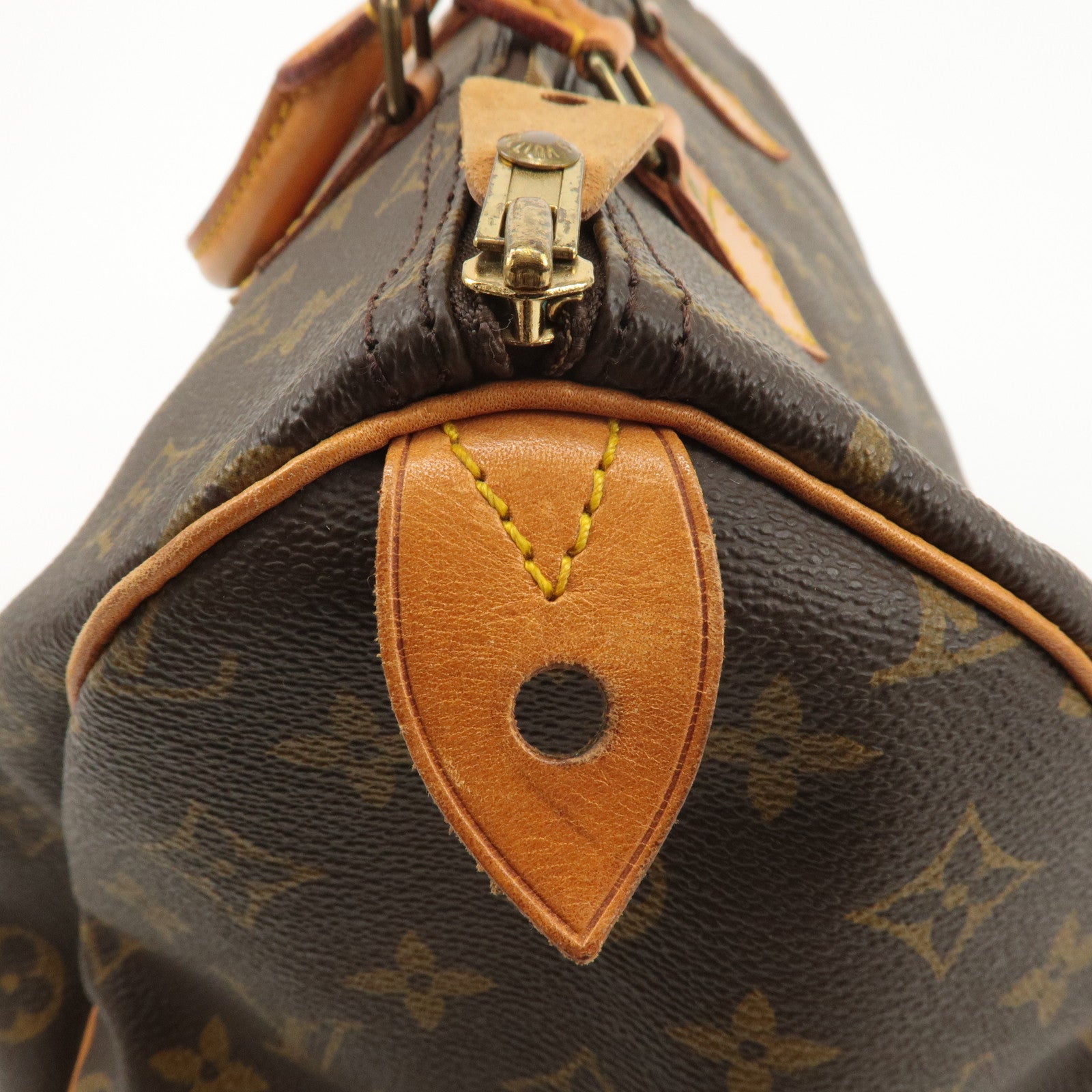 Louis Vuitton Monogram Speedy 35 Hand Bag Boston Bag M41524