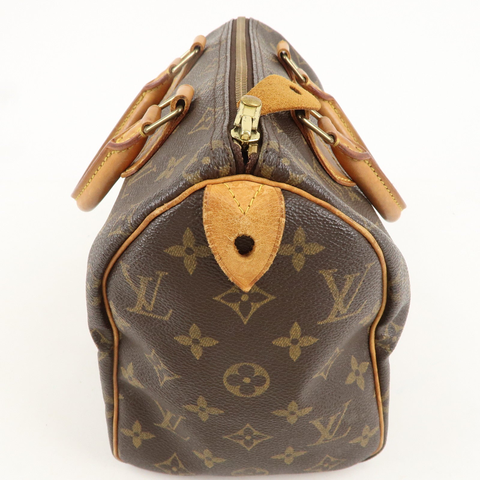 Louis Vuitton Monogram Speedy 25 Hand Bag Boston Bag M41528