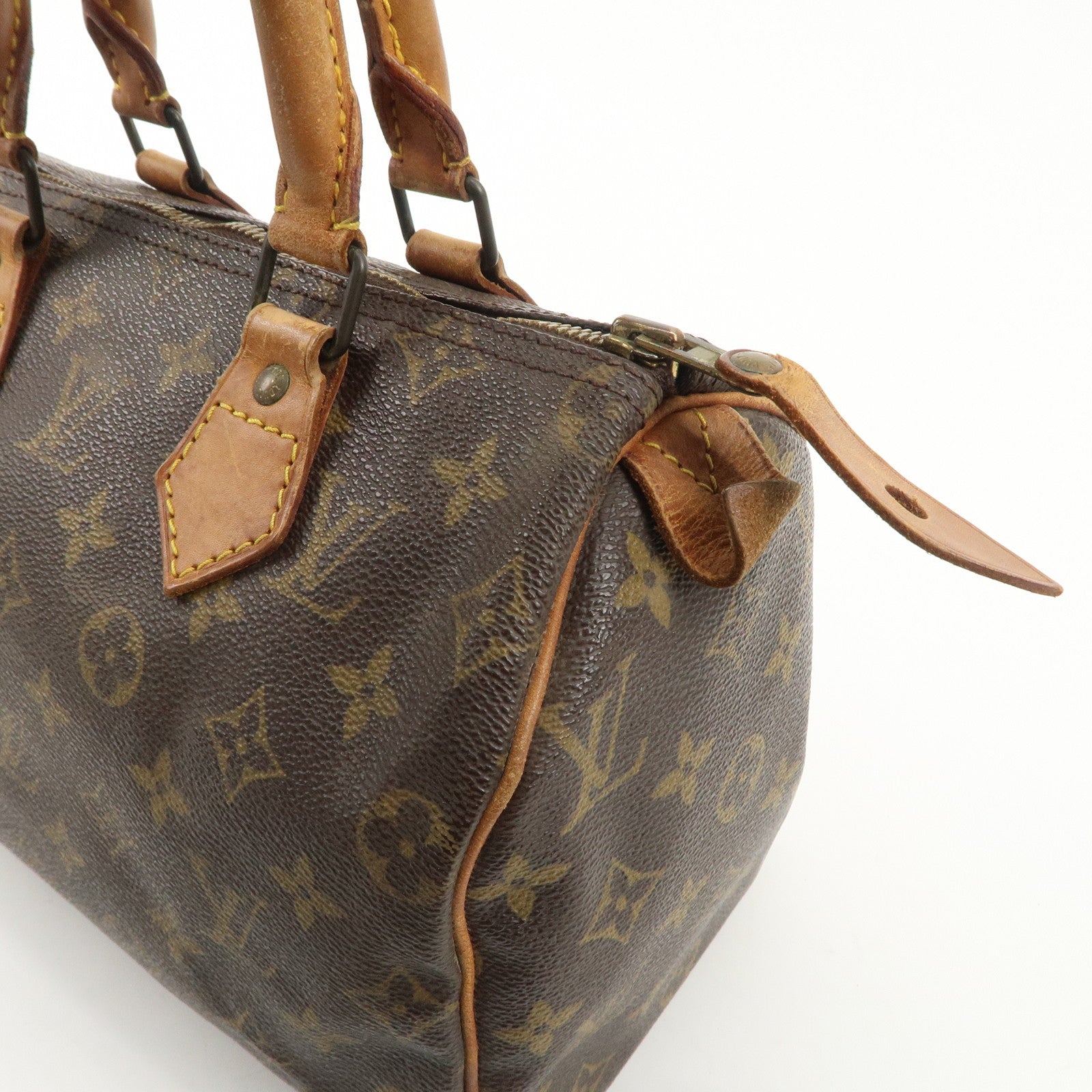 Louis Vuitton Monogram Speedy 25 Hand Bag Boston Bag M41528 Used