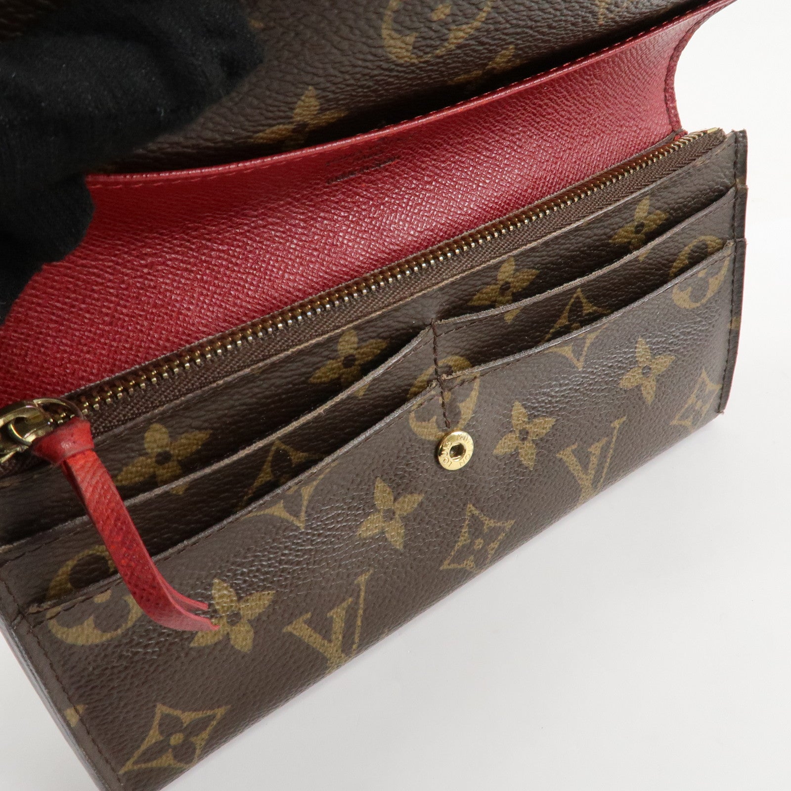 Louis Vuitton Monogram Portefeuille Emily Long Wallet M60136 Used