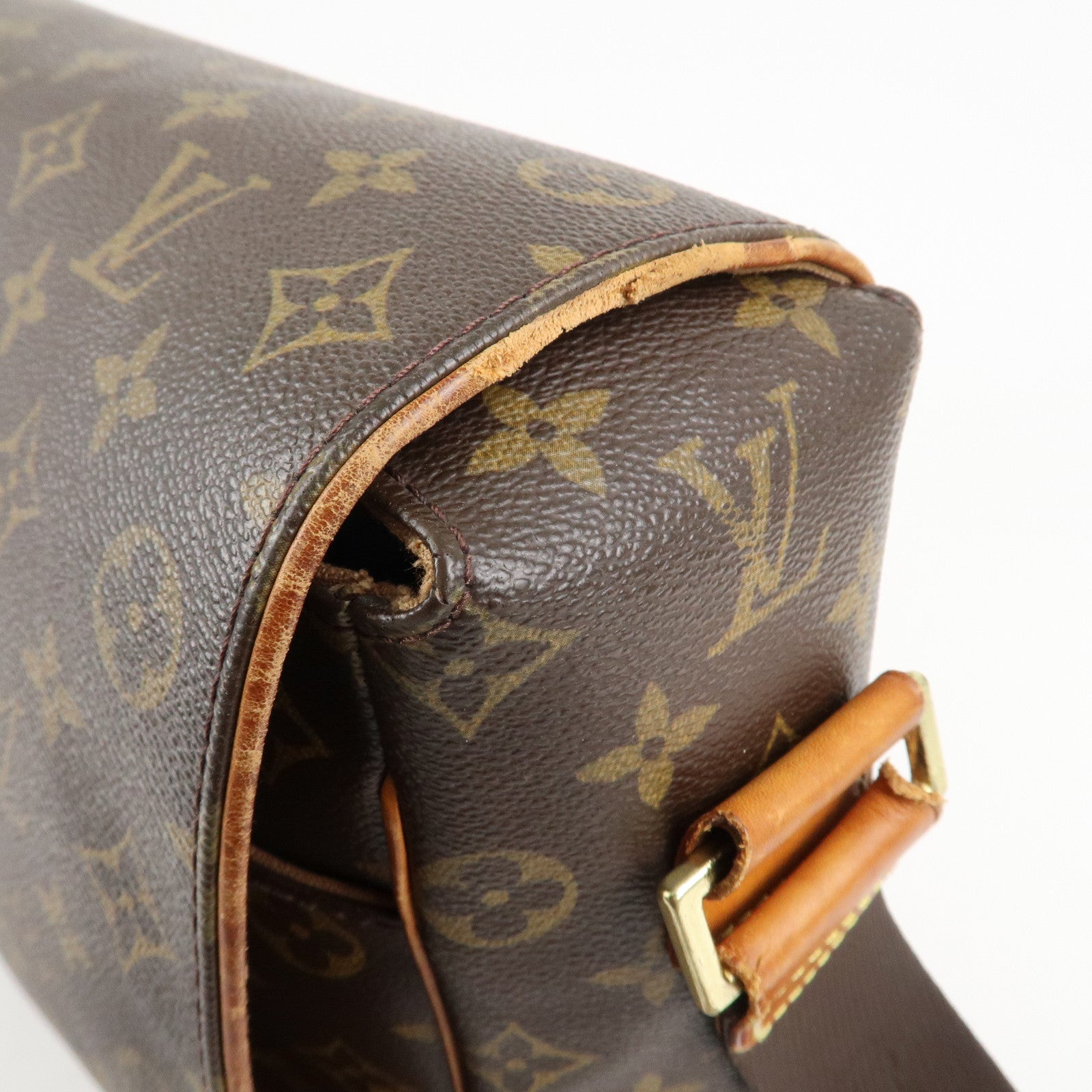 Louis Vuitton Monogram Abbesses Messenger Bag Hand Bag M45257 Used