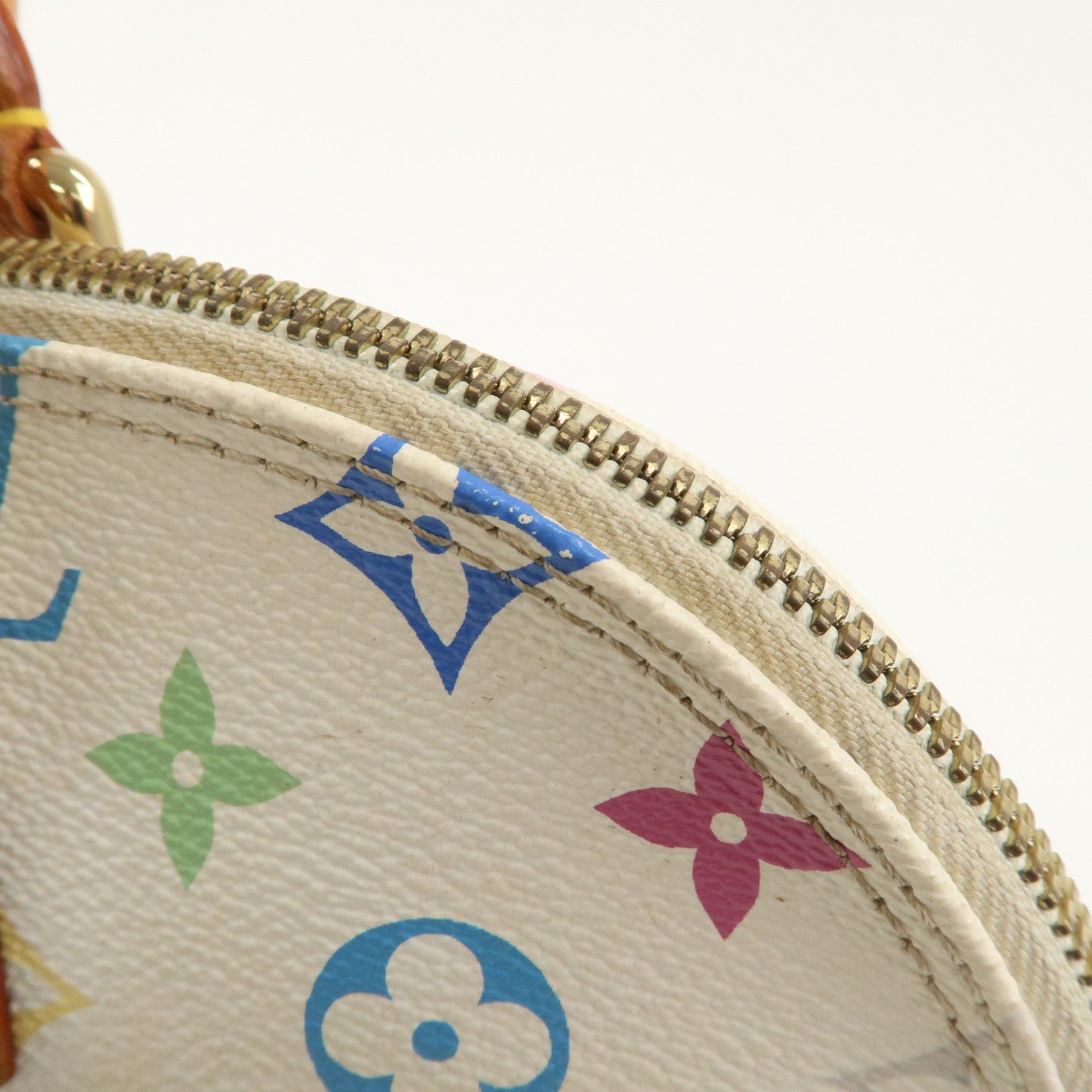 Louis Vuitton Monogram Multi Color Alma PM Hand Bag Blanc M92647