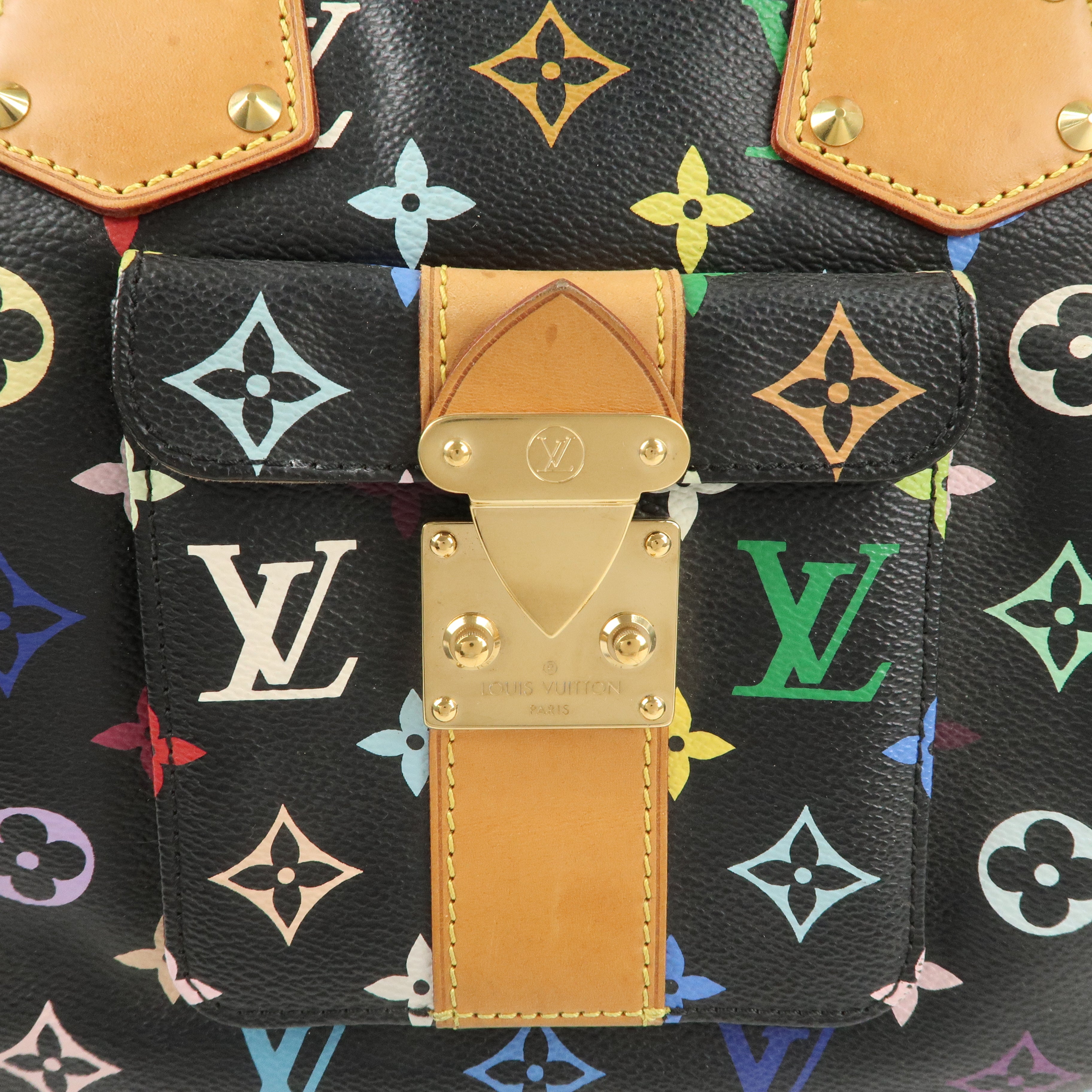 Louis Vuitton Monogram Multi Color Speedy 30 Hand Bag M92642