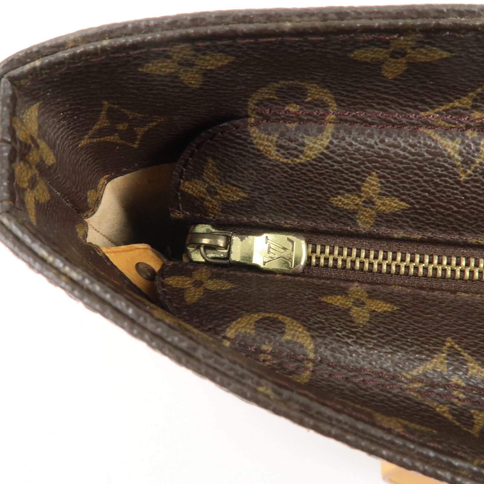 Louis Vuitton Monogram Luco Tote Bag Hand Bag Brown M51155