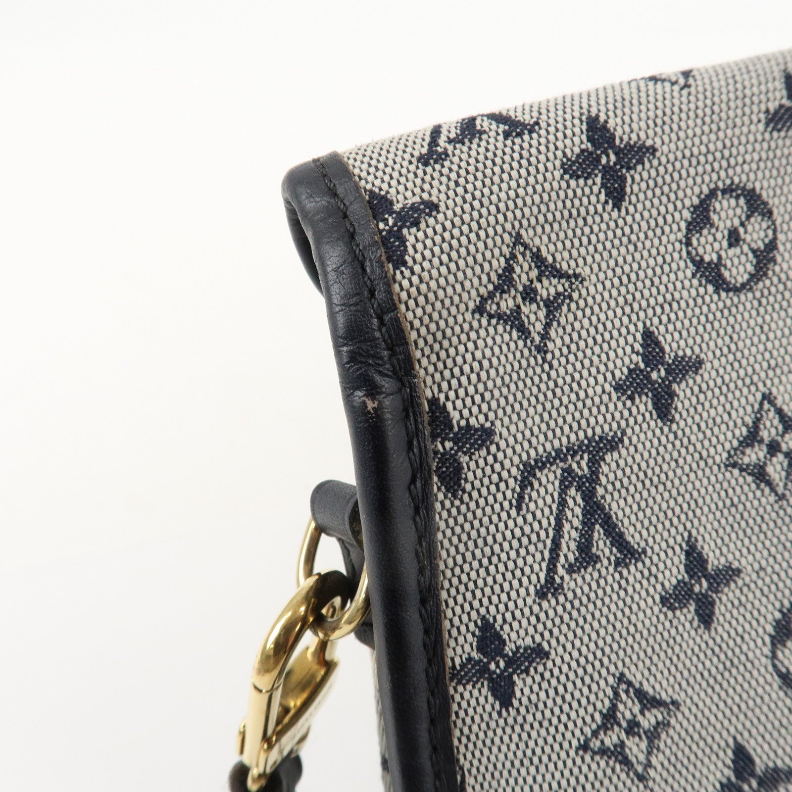 Louis Vuitton Monogram Mini Marjorie Shoulder Bag Navy M92690 Used