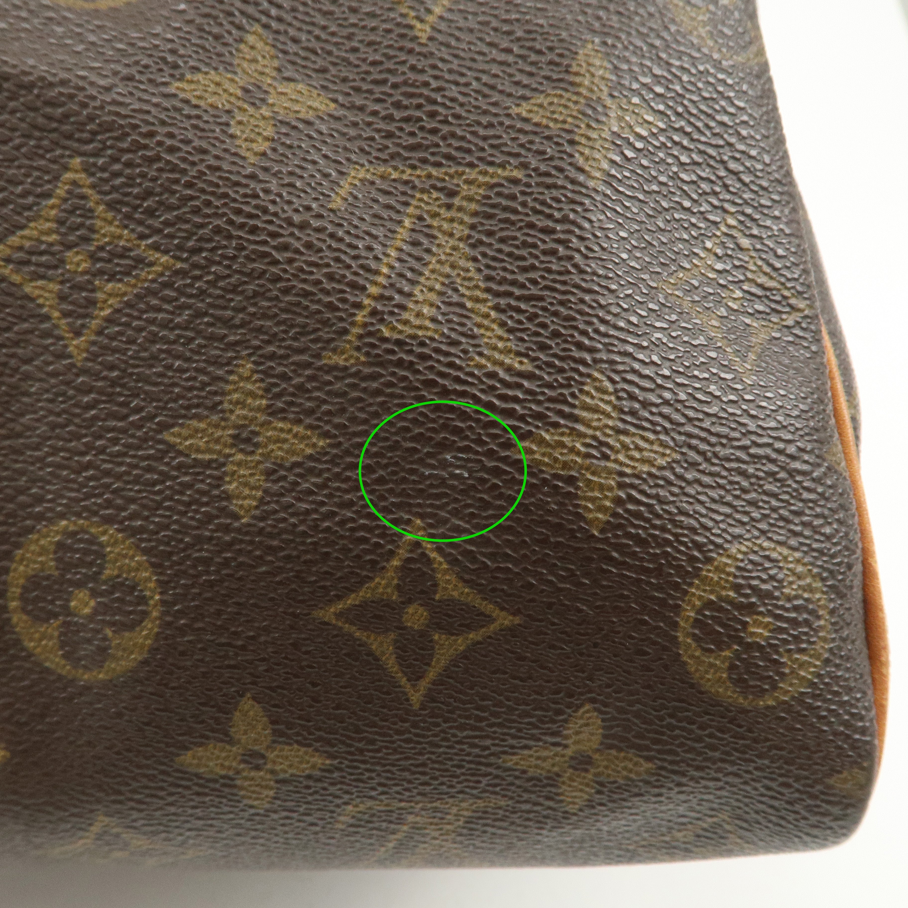 Louis Vuitton Monogram Speedy 35 Hand Bag Boston Bag M41524