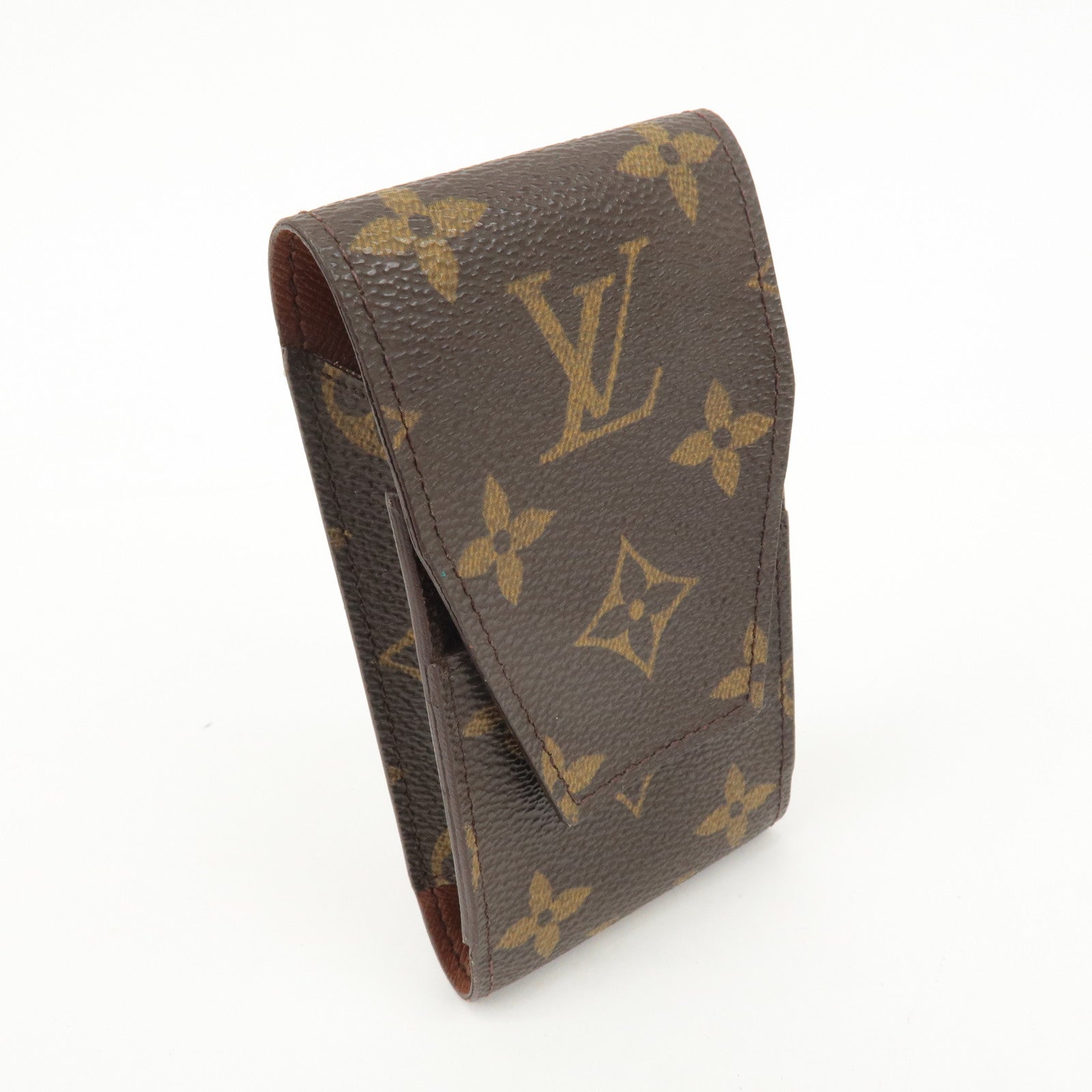 Louis Vuitton Monogram Set of 2 Etui Cigaret Cigarette Case M63024 Used