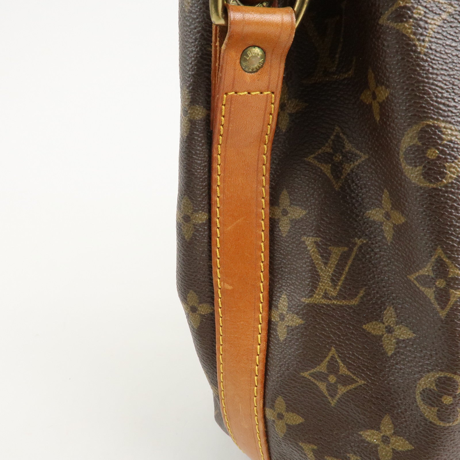 Louis Vuitton Monogram Petit Noe Shoulder Bag Brown M42226 Used