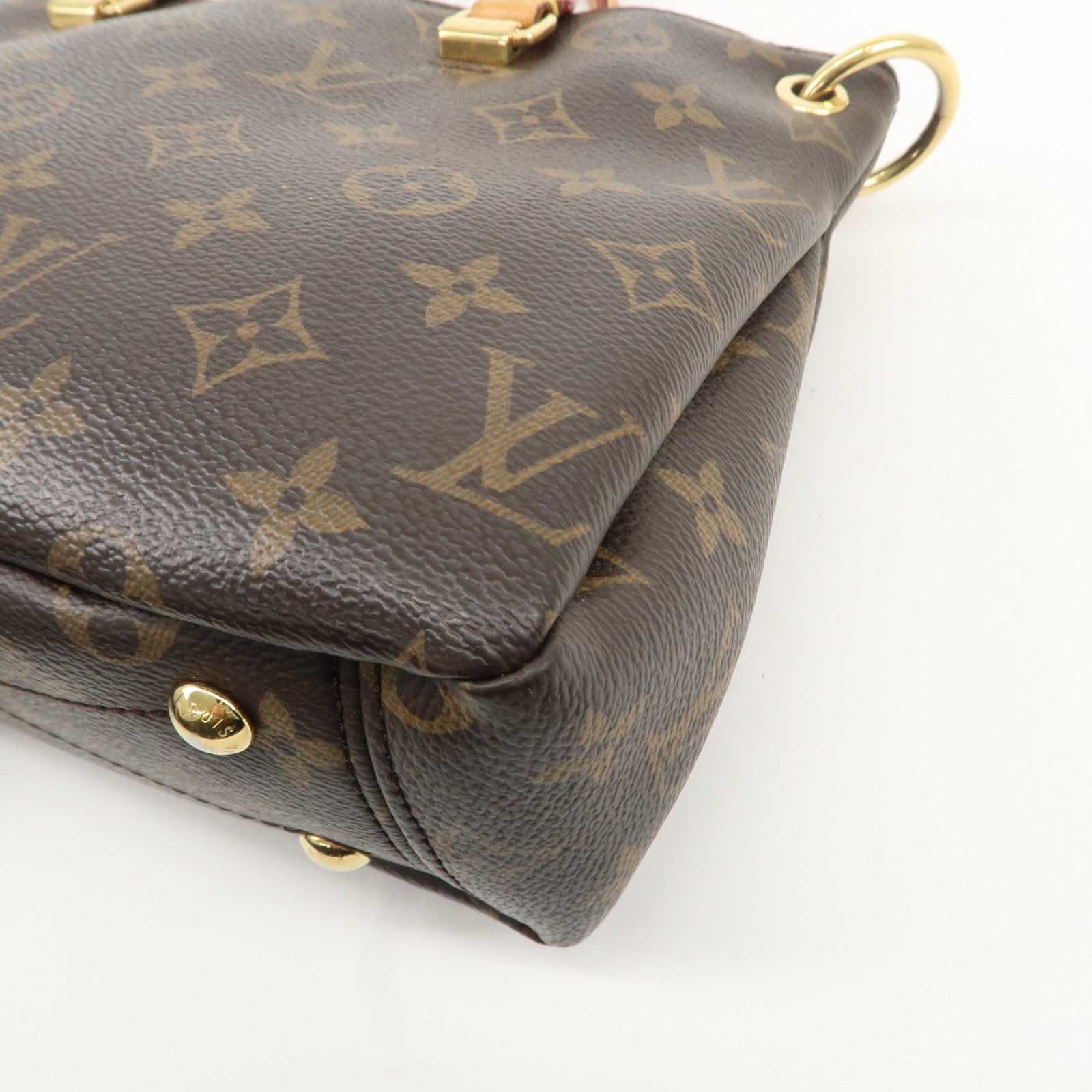 Louis Vuitton MonogramPallas BB 2Way Hand Bag Shoulder Bag M41241 Used