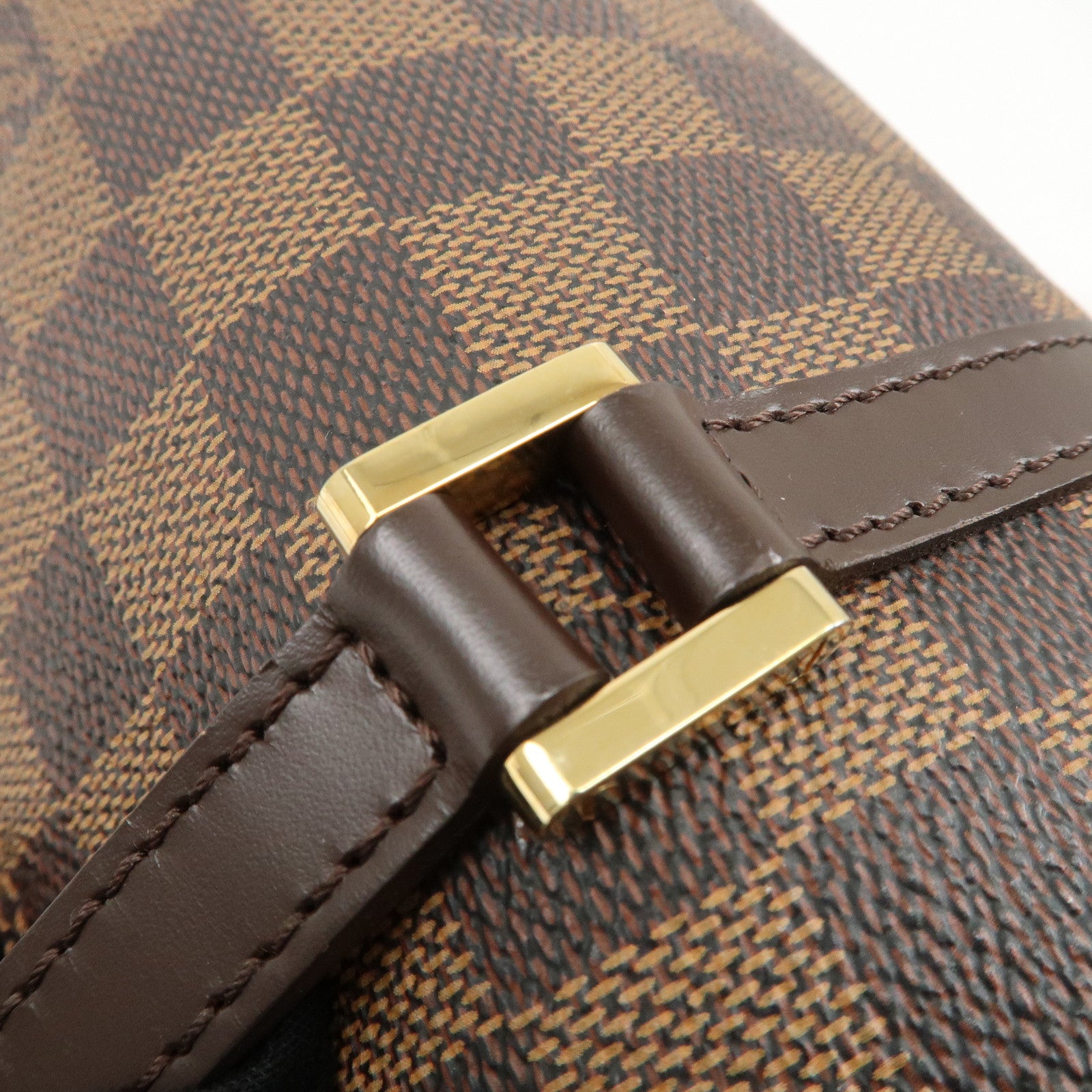 Louis Vuitton Damier Ebene Papillon 26 Hand Bag Brown N51304 Used