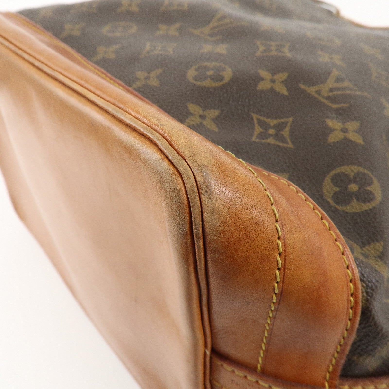 Louis Vuitton Monogram Noe Shoulder Bag Hand Bag Brown M42224