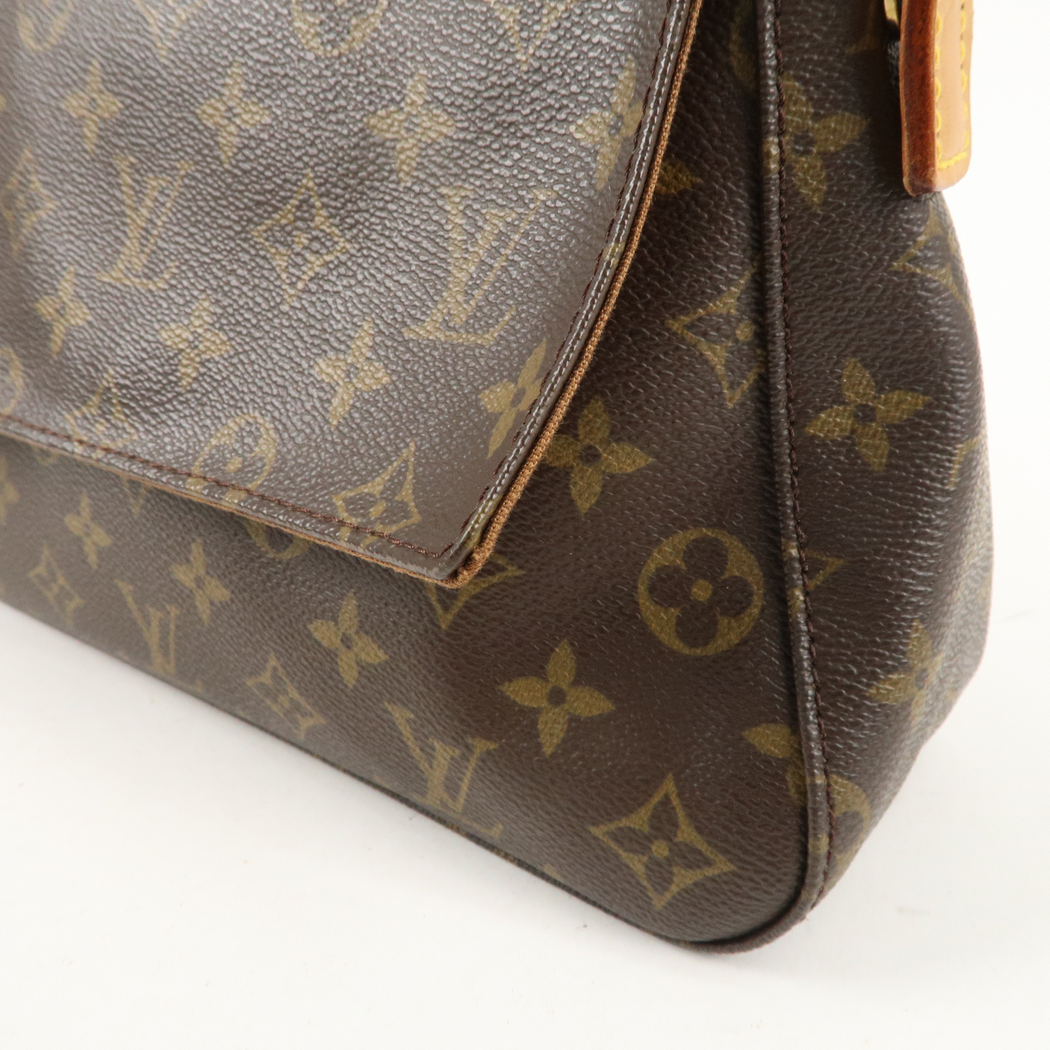 Louis Vuitton Monogram Mini Looping Shoulder Bag Hand Bag M51147