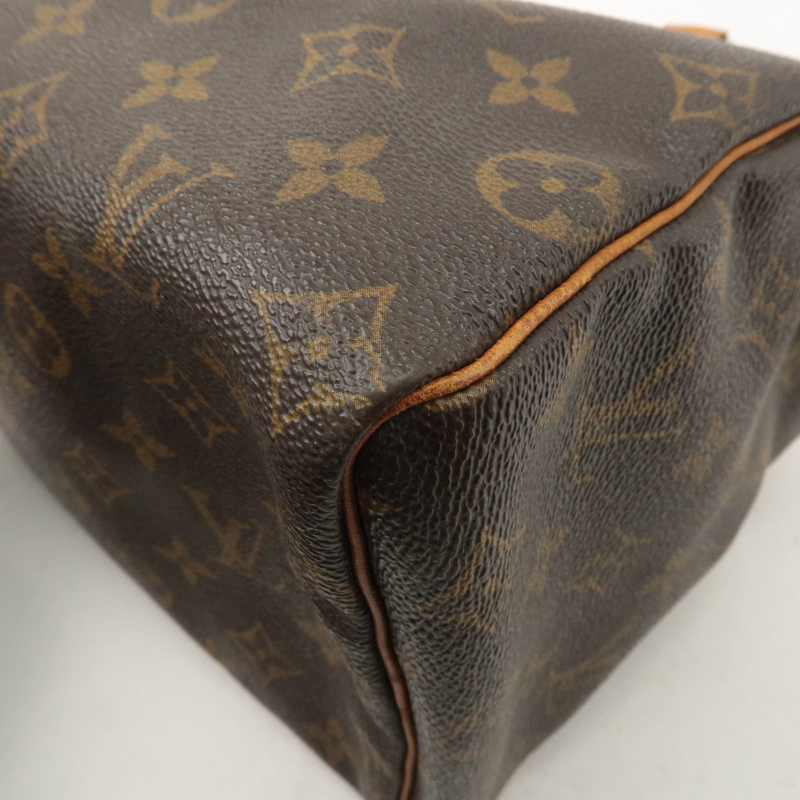 Louis Vuitton Monogram Speedy 25 Hand Bag Boston Bag M41528