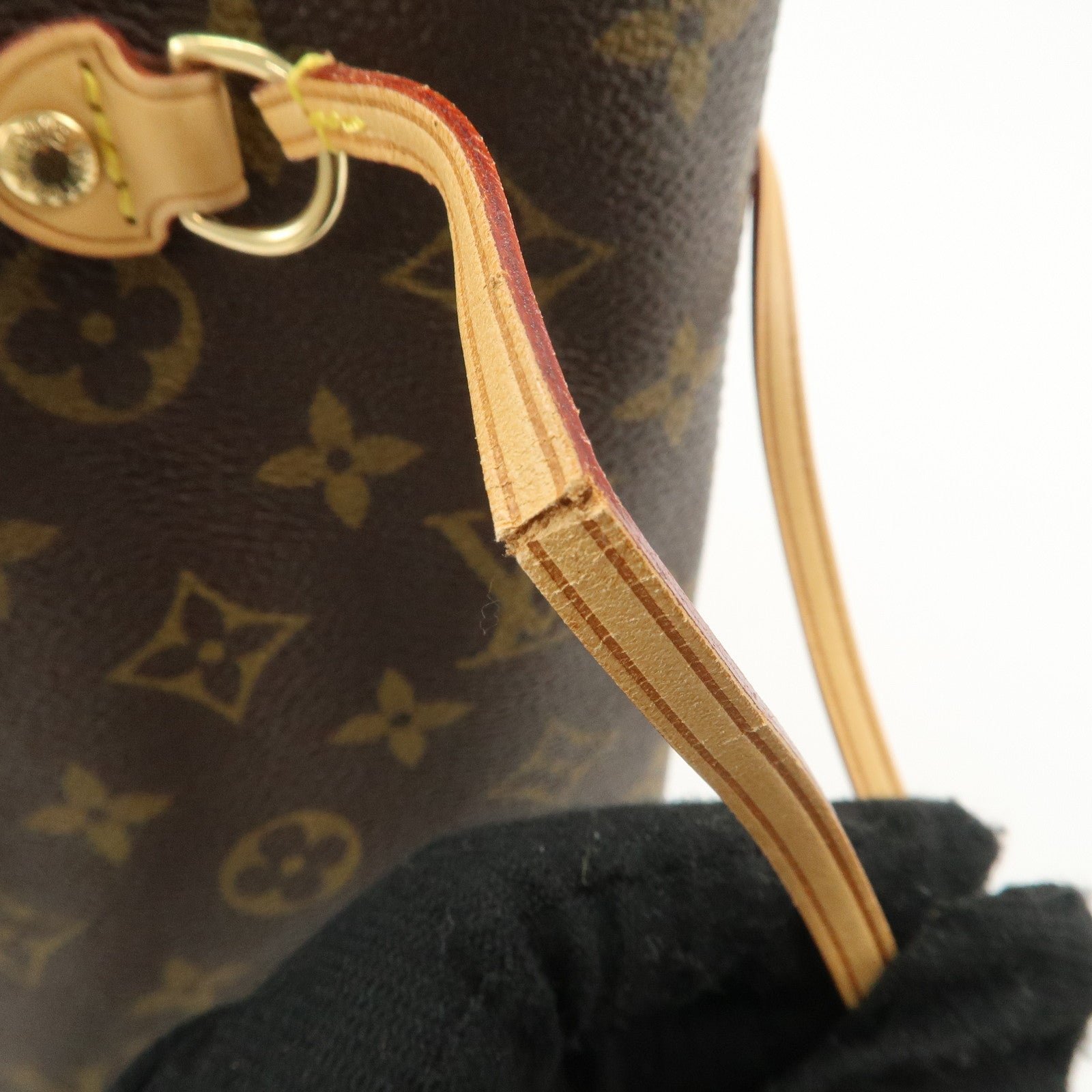 Louis Vuitton Monogram Neverfull MM Tote Bag Brown M40156