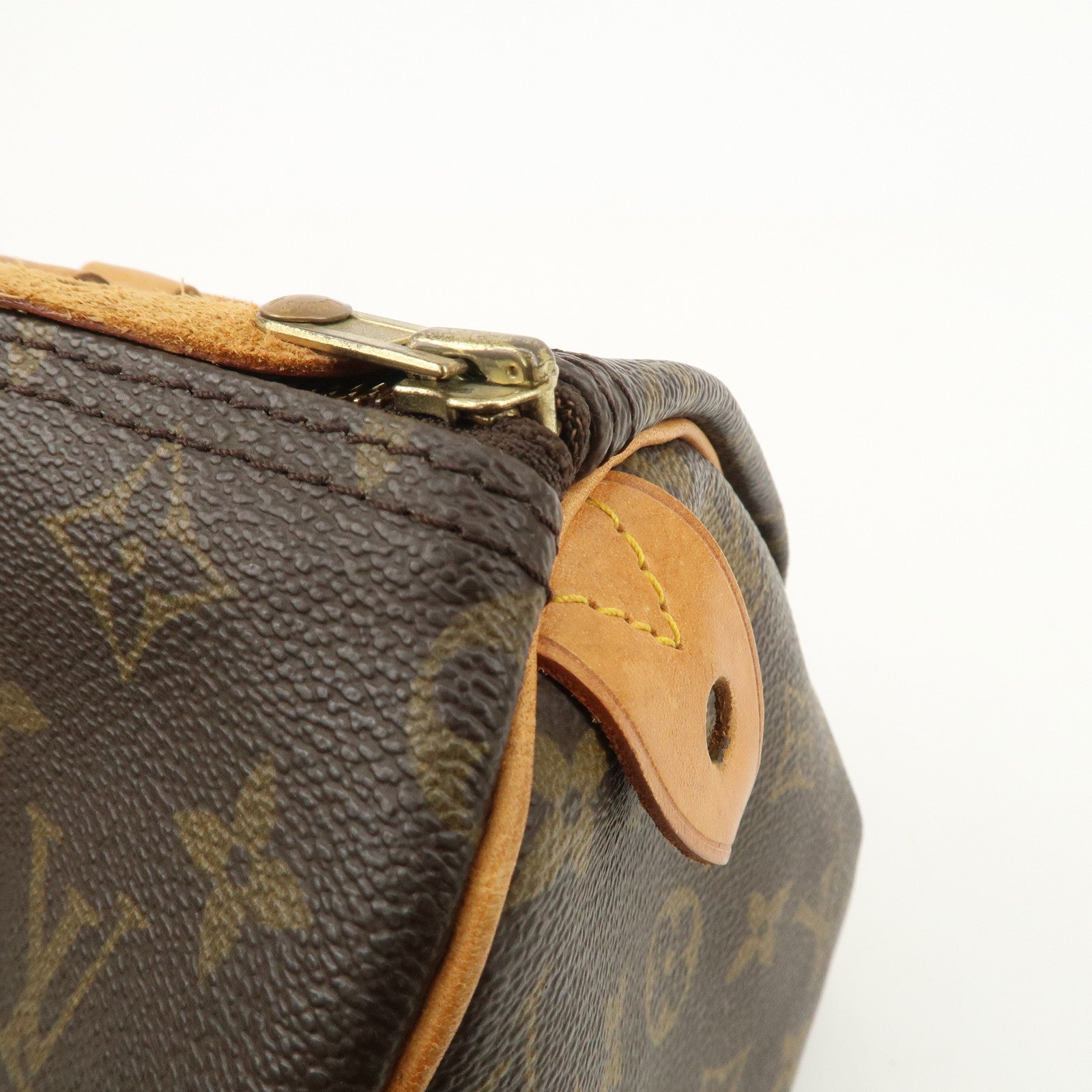 Louis Vuitton Monogram Speedy 30 Hand Bag Boston Bag M41526 Used